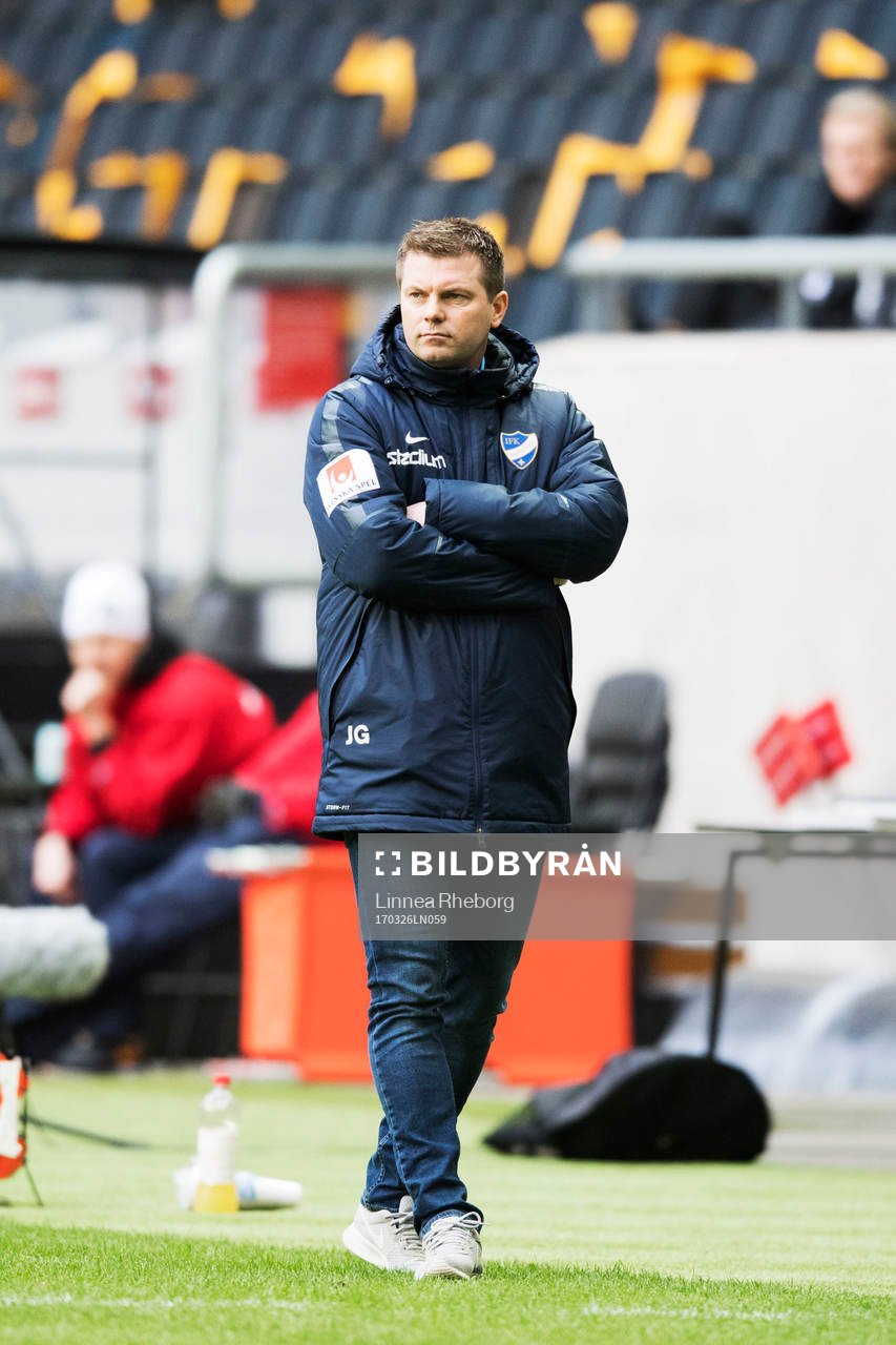 Norrköpings tränare Jens Gustafsson