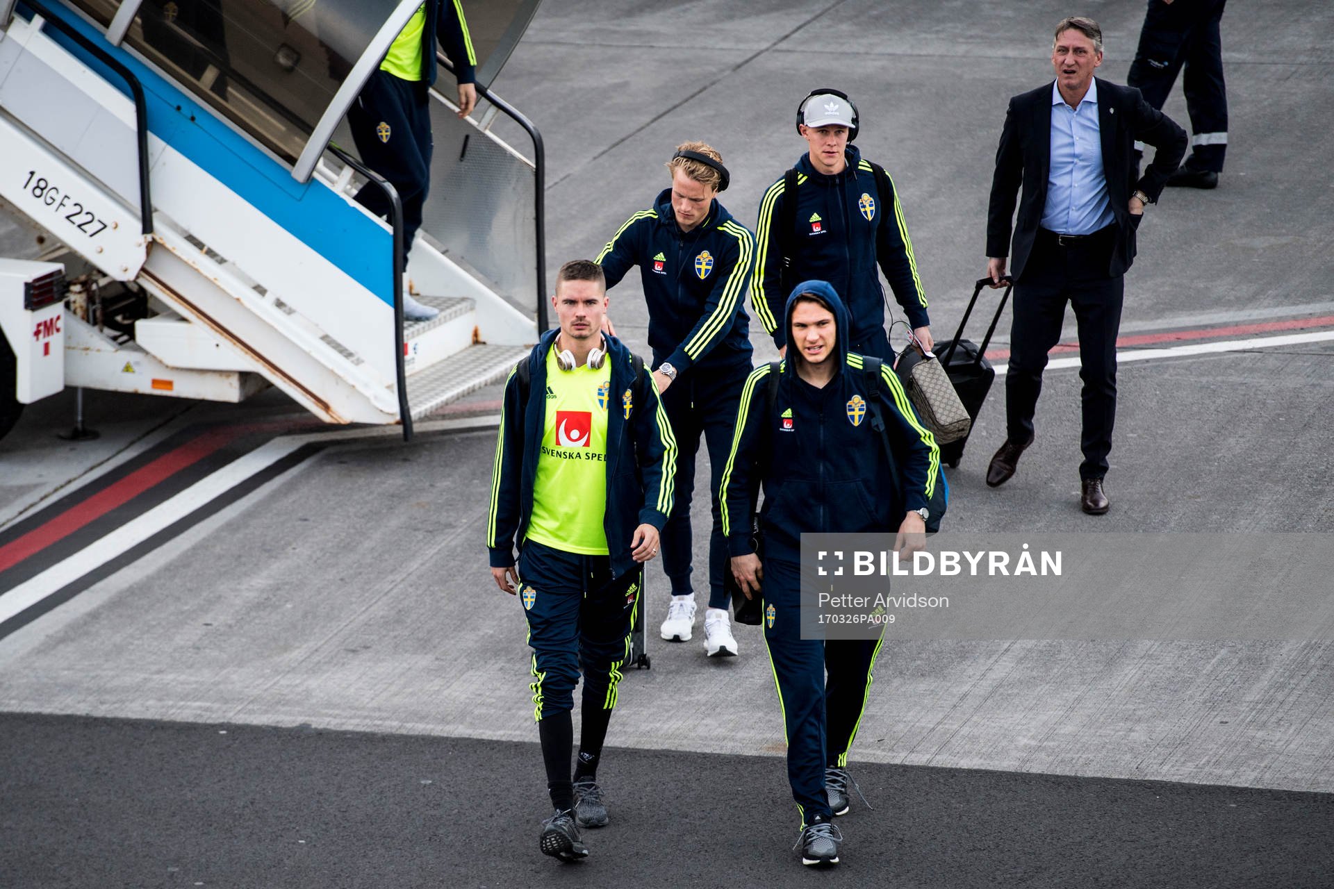 Mikael Lustig, Albin Ekdal, Oscar Hiljemark Emil Krafth och