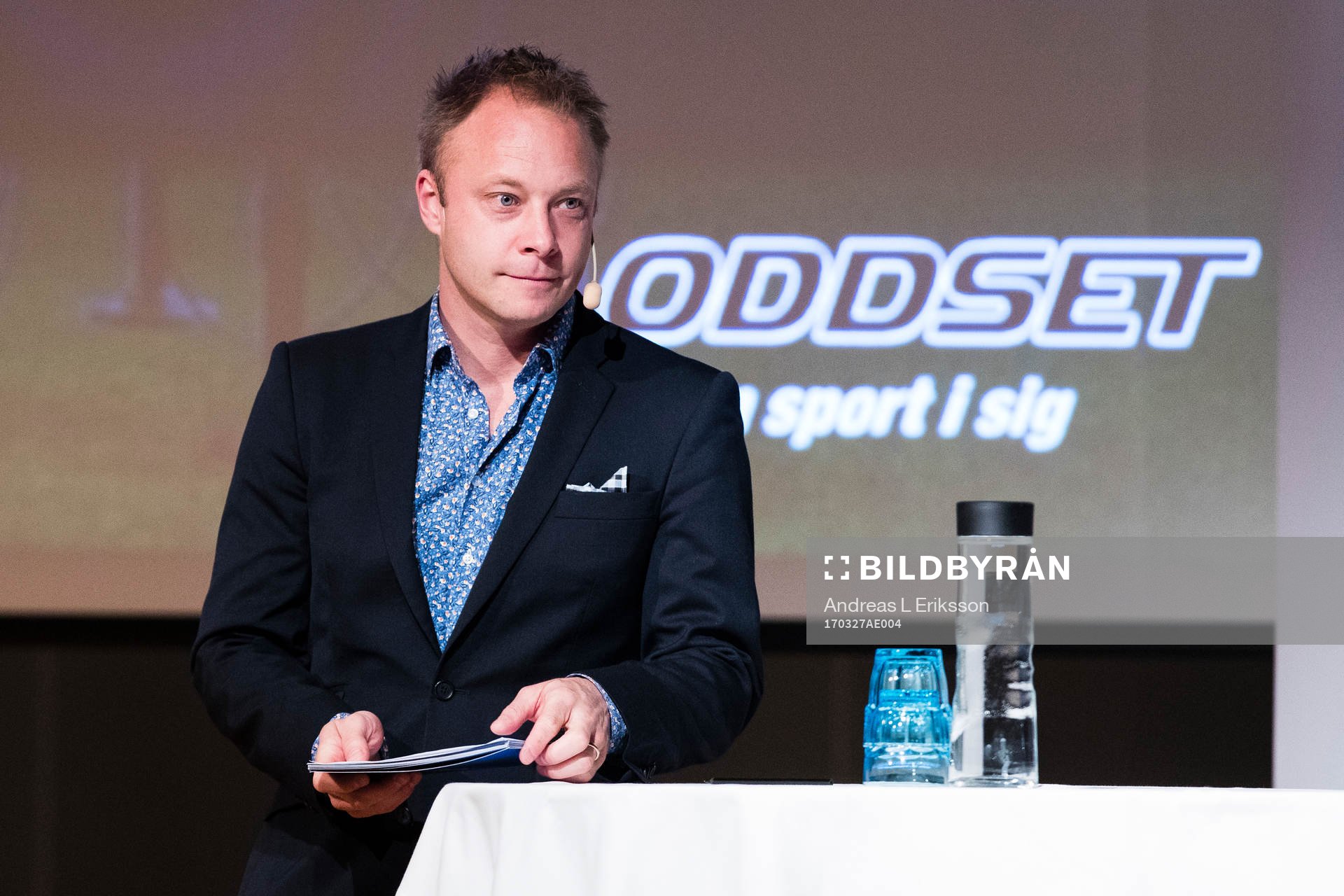 Konferencier Anders Andersson