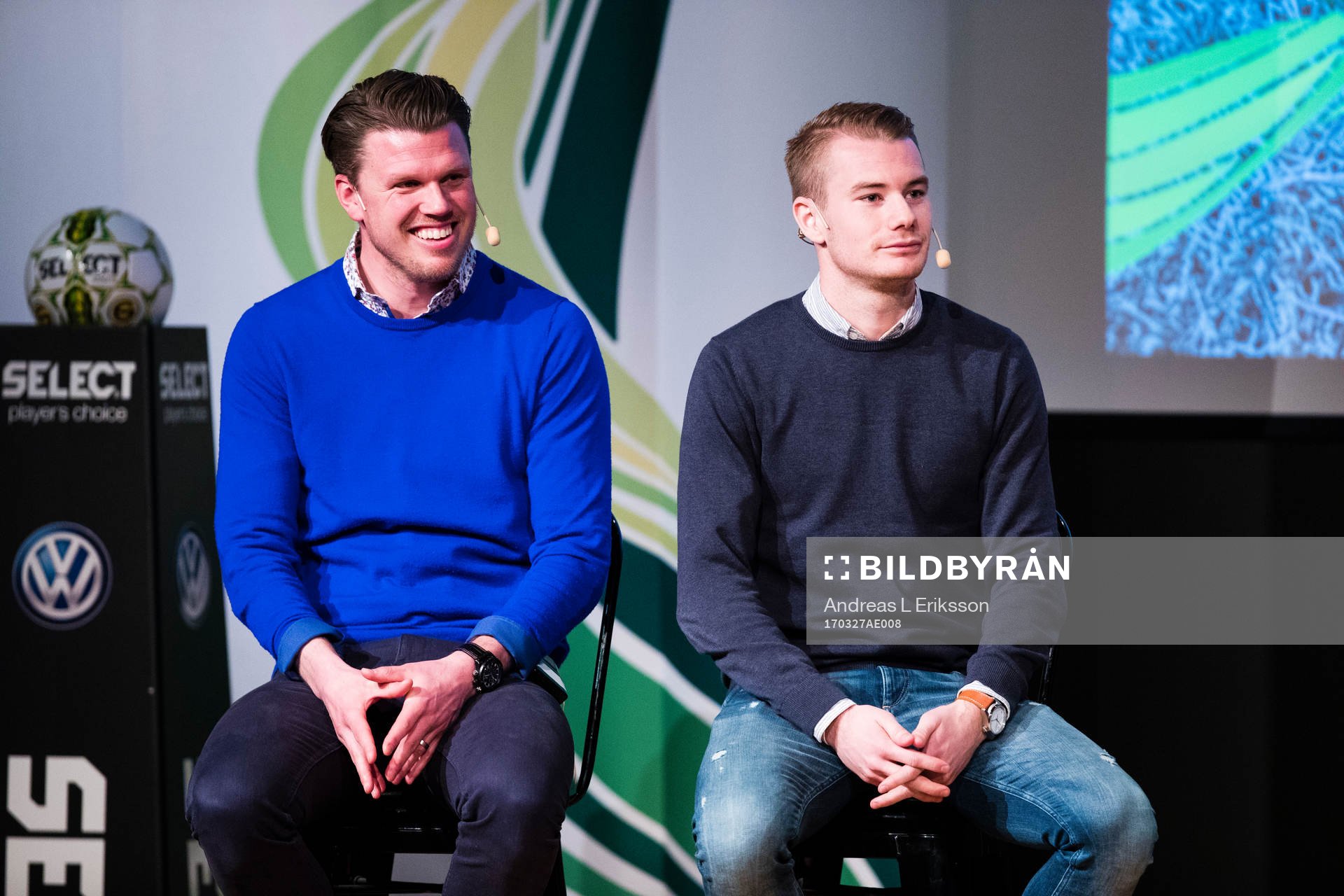 Värnamos tränare Christian Järdler och Freddy Winsth