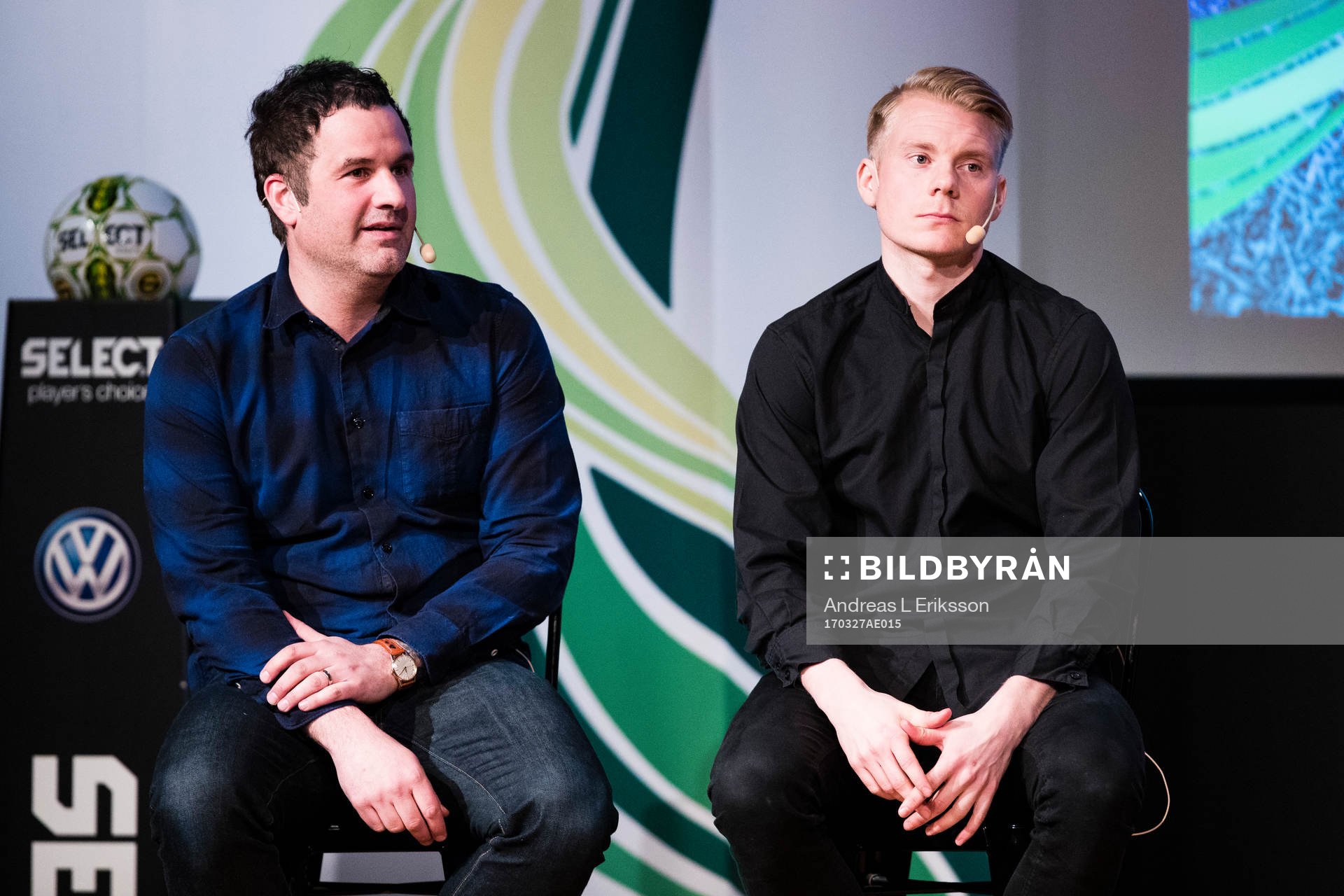 GAIS tränare Benjamin Westman och Johan Svahn