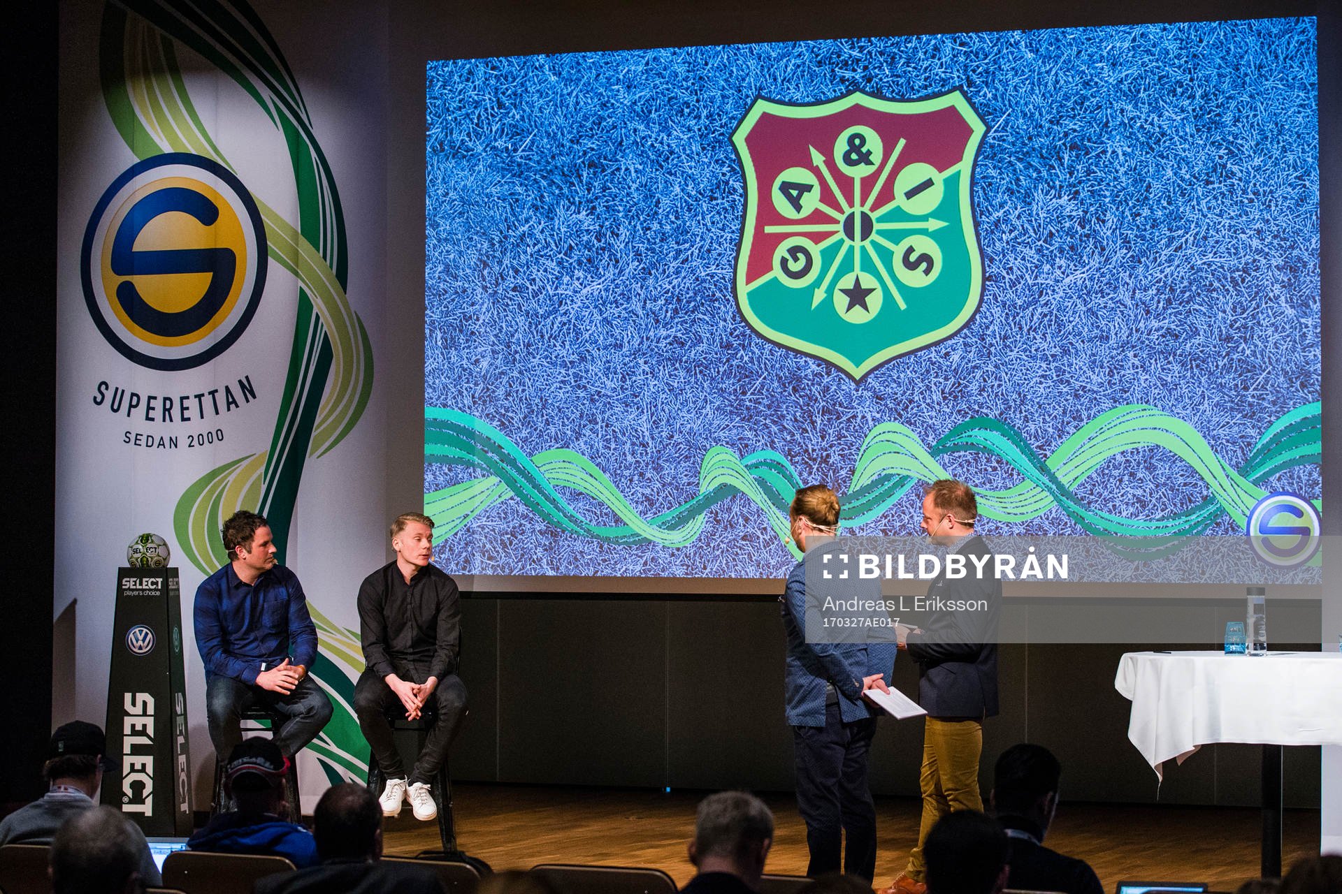 GAIS tränare Benjamin Westman och Johan Svahn