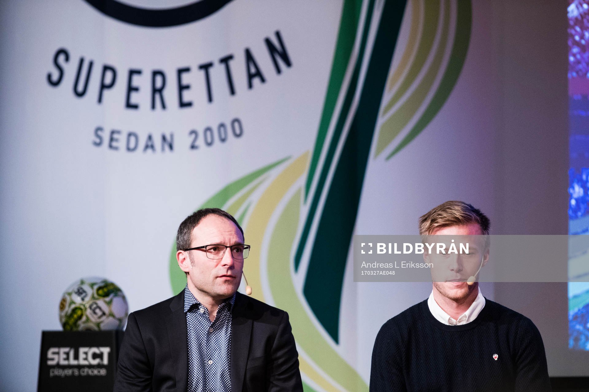 Helsingborgs tränare, Per-Ola Ljung och Andreas Landgren