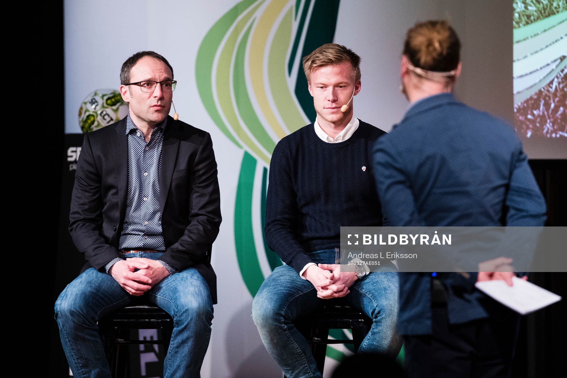 Helsingborgs tränare, Per-Ola Ljung och Andreas Landgren