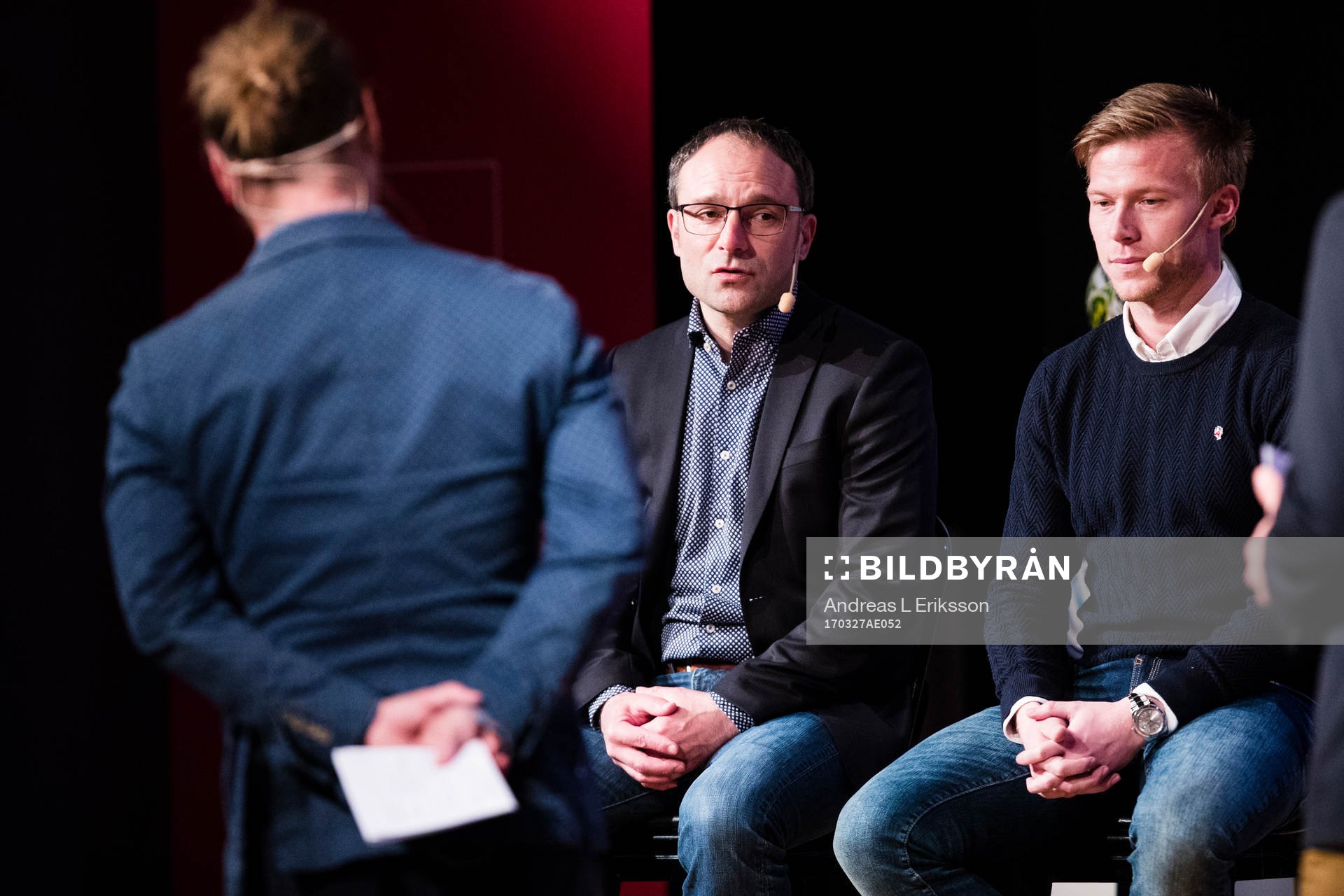 Helsingborgs tränare, Per-Ola Ljung och Andreas Landgren