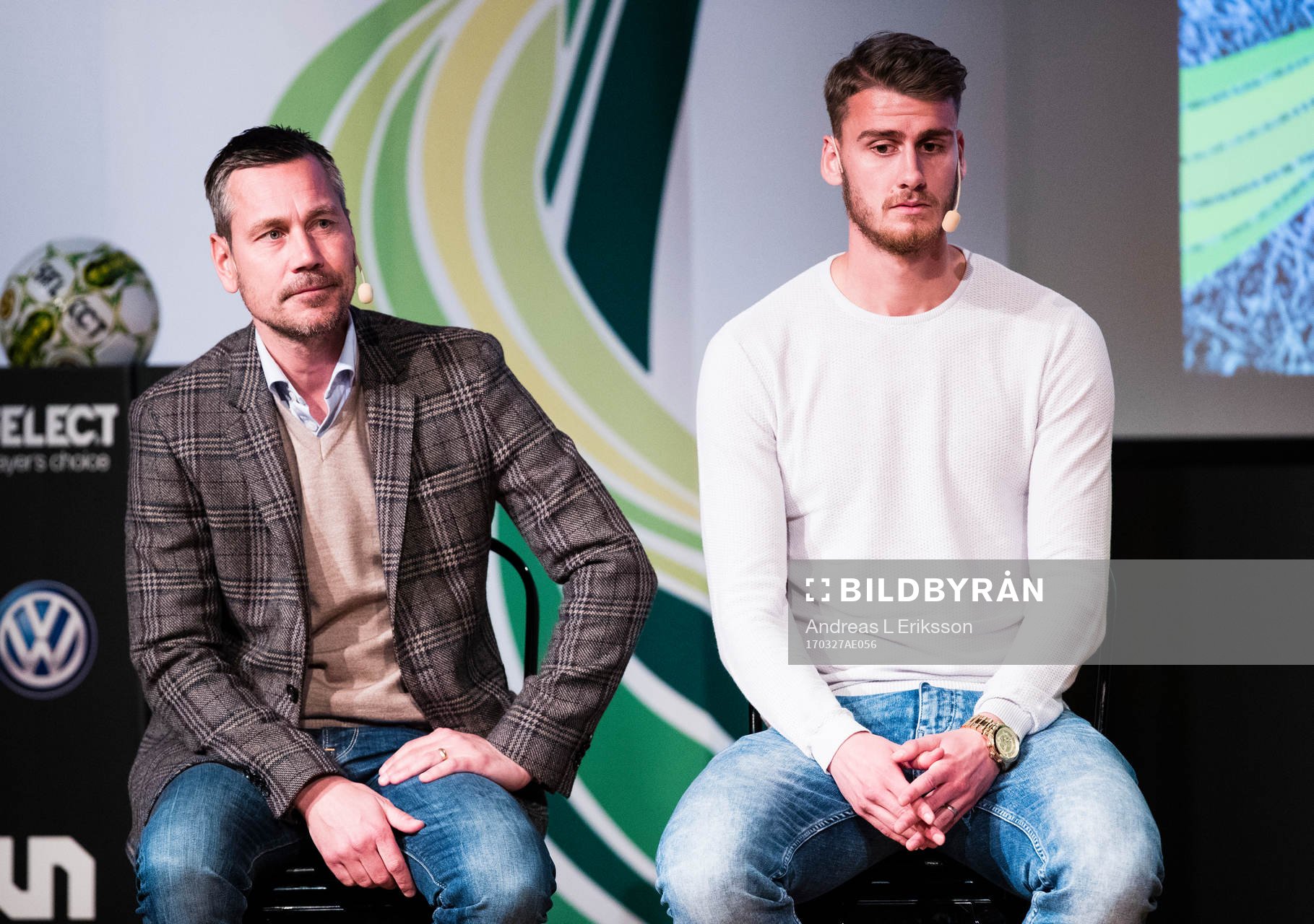 Örgrytes tränare Marcus Lantz och Johan Hammar