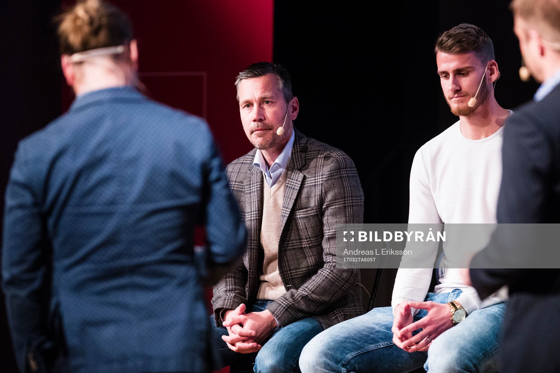 Örgrytes tränare Marcus Lantz och Johan Hammar