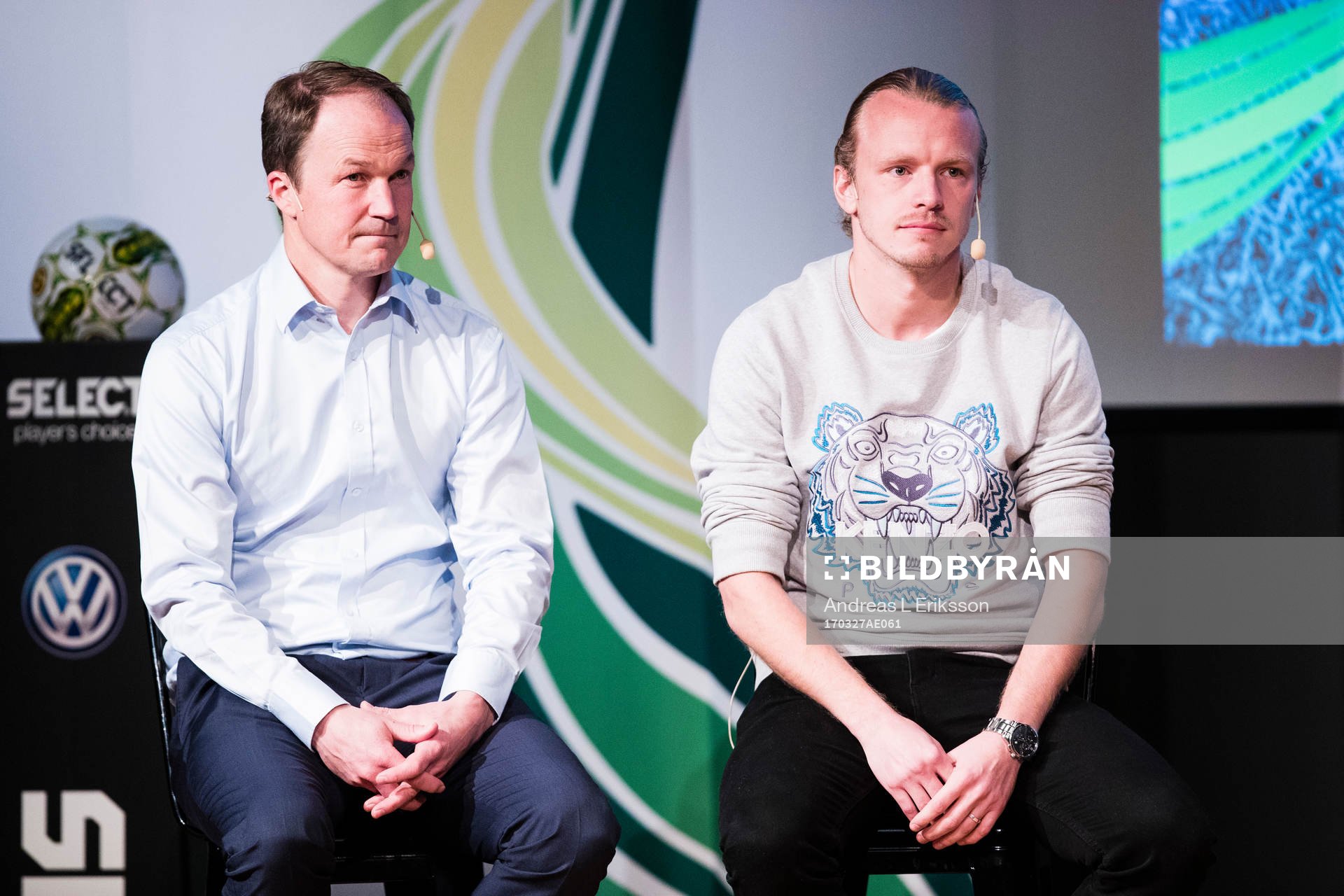 Gefles tränare Thomas Andersson och Jesper Florén