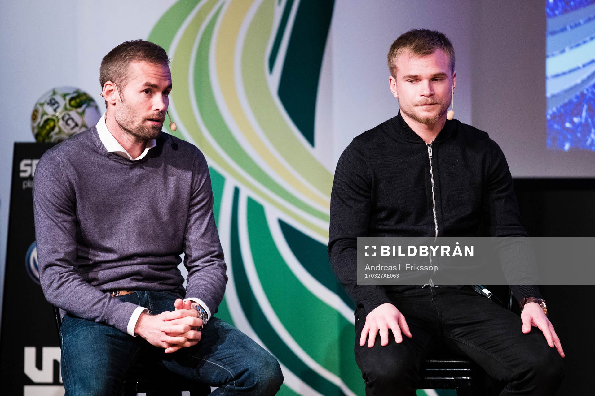 Brommapojkarnas tränare Olof Mellberg och Christopher