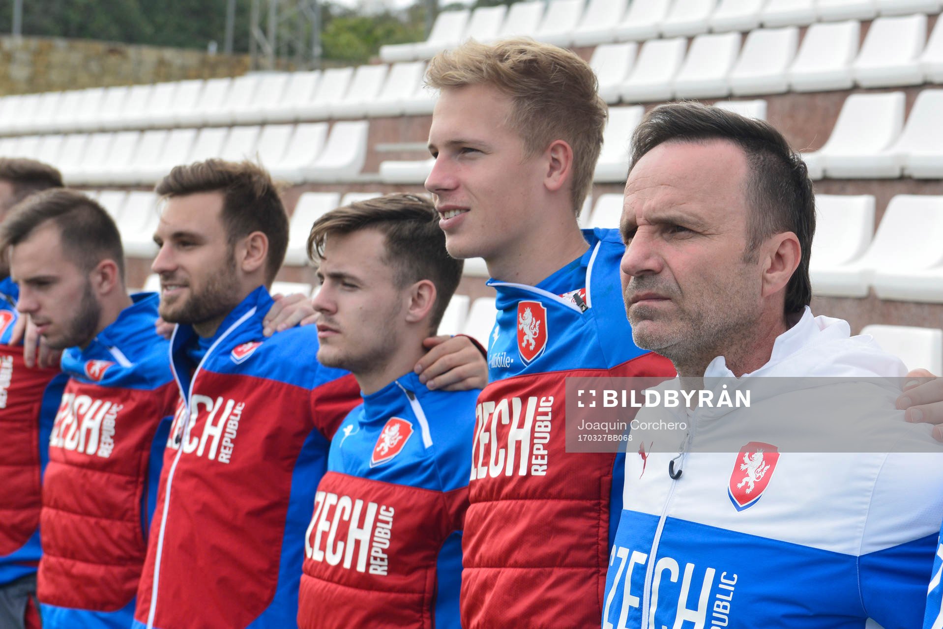 KREJCI KAREL WITH  TECHNICAL TEAM