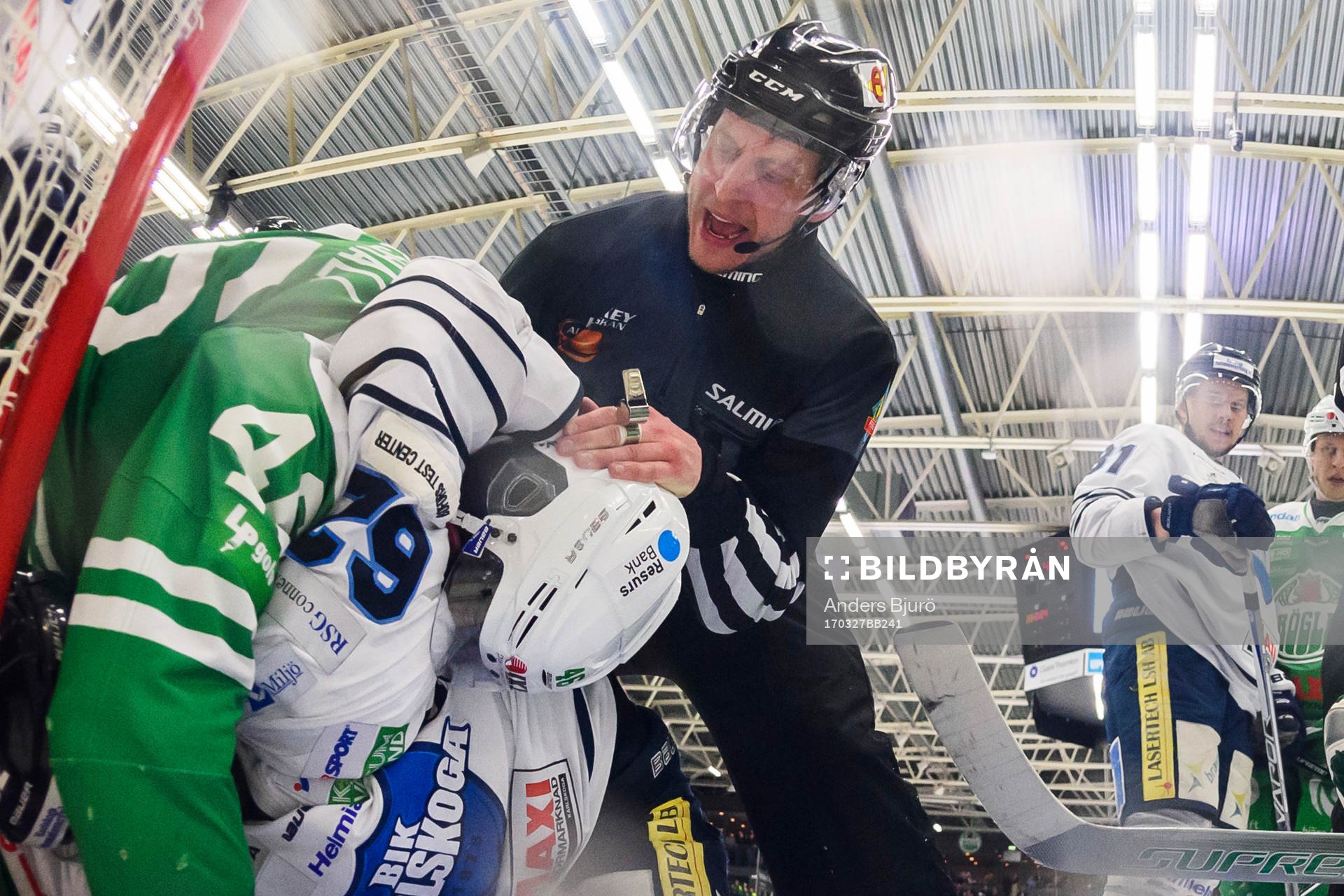 Rögles Kevin Marshall och Karlskogas Daniel Wessner