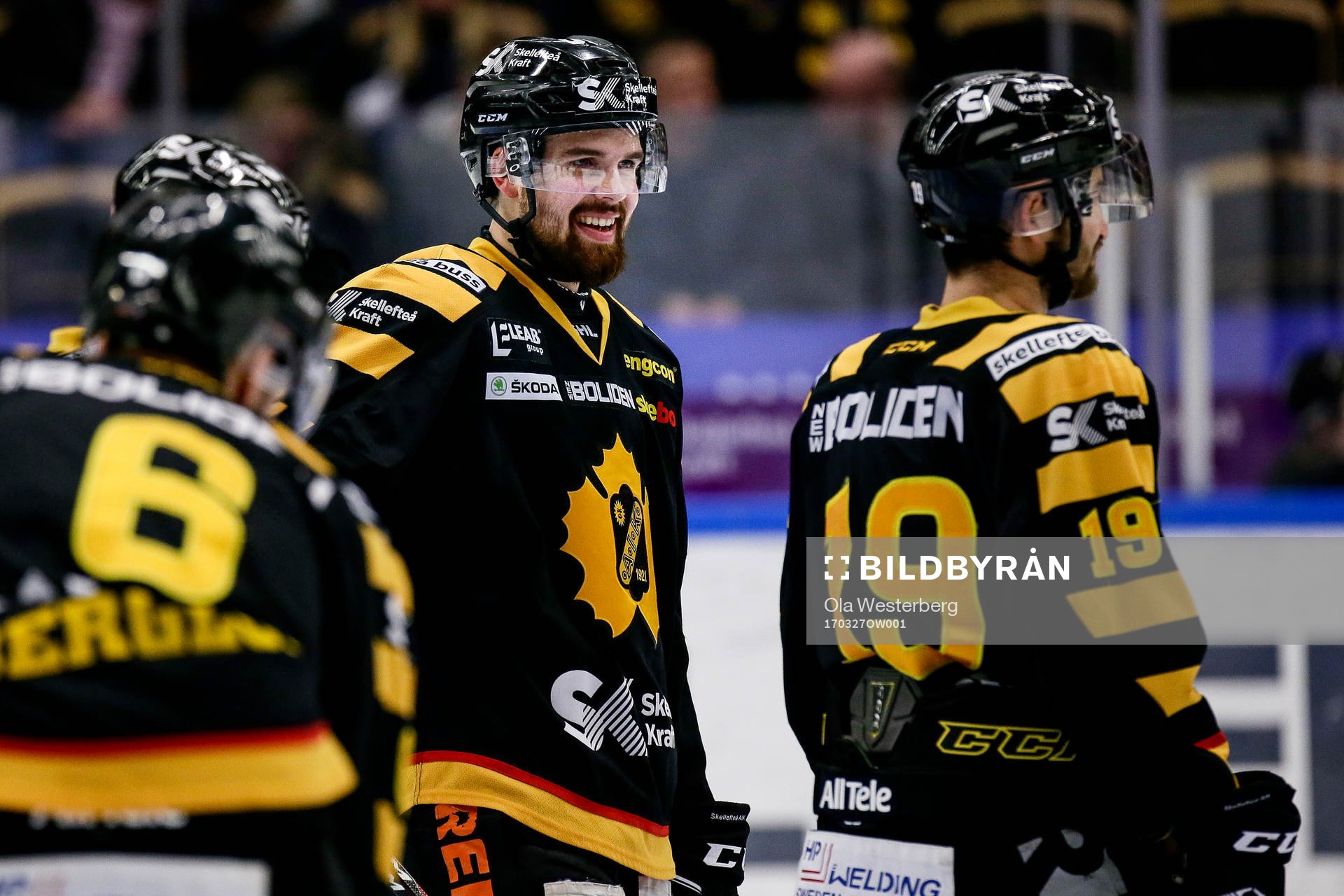 Skellefteås Axel Holmström och Andrew Calof