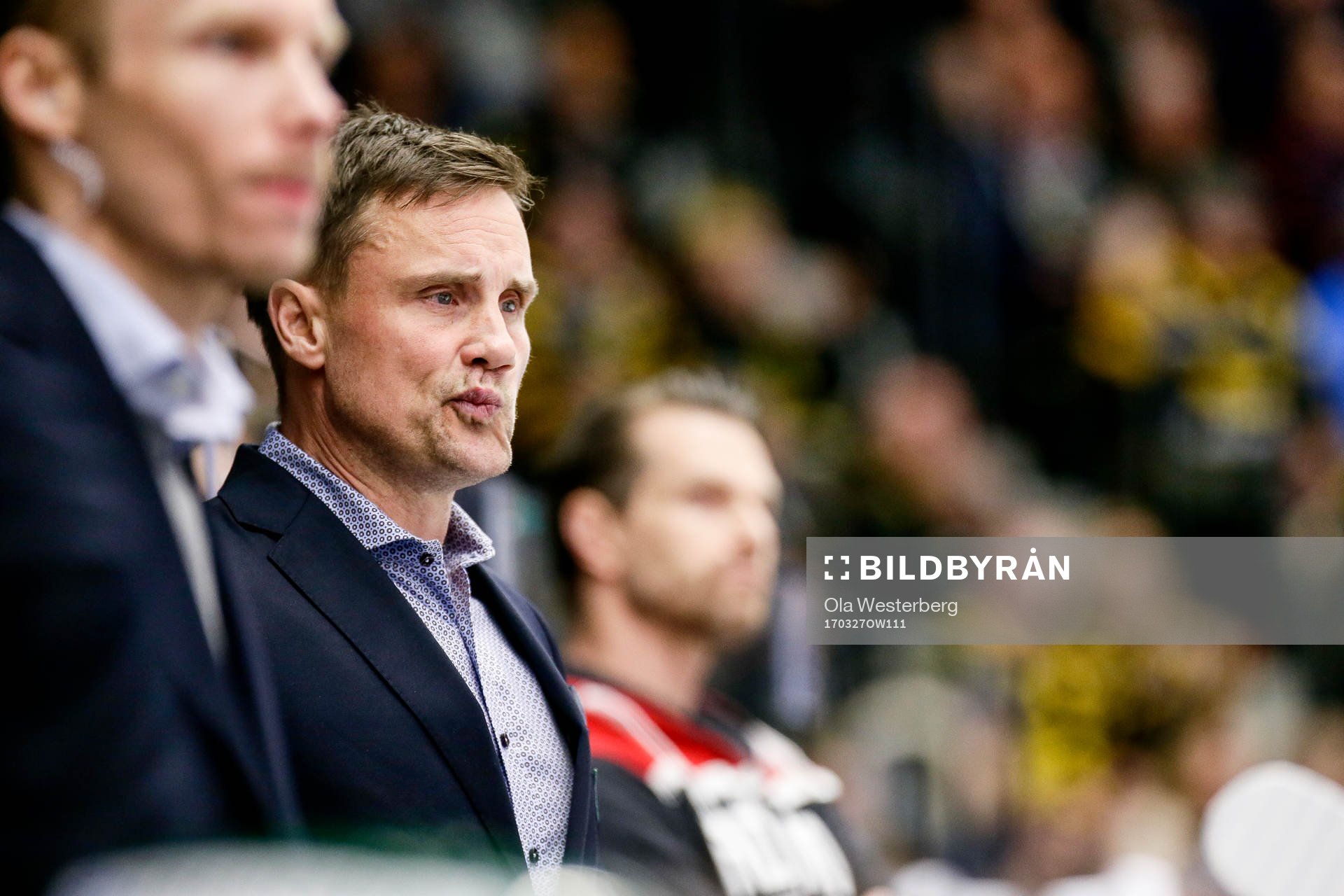 Frölundas tränare Roger Rönnberg