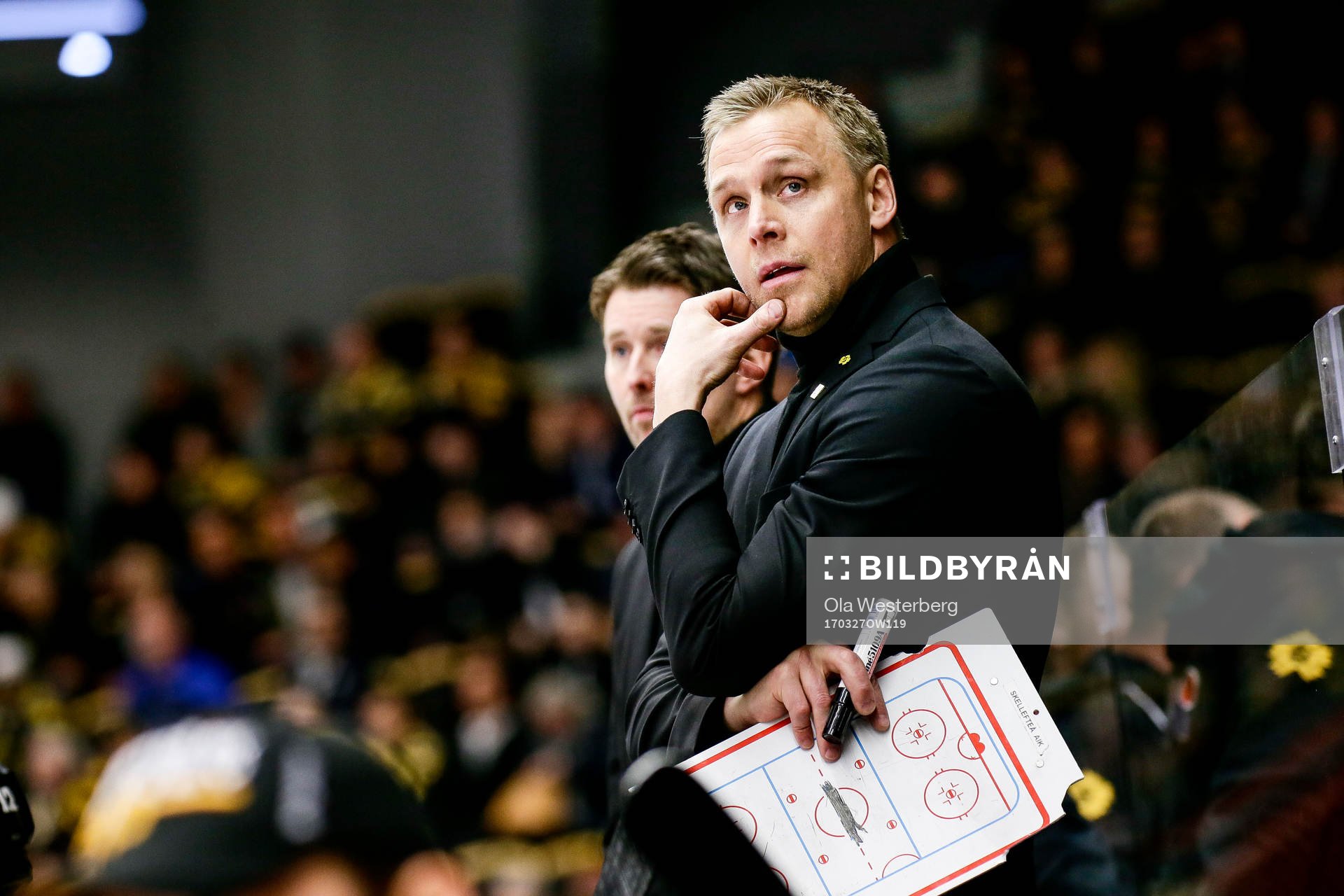 Skellefteås assisterande tränare Bert Robertsson