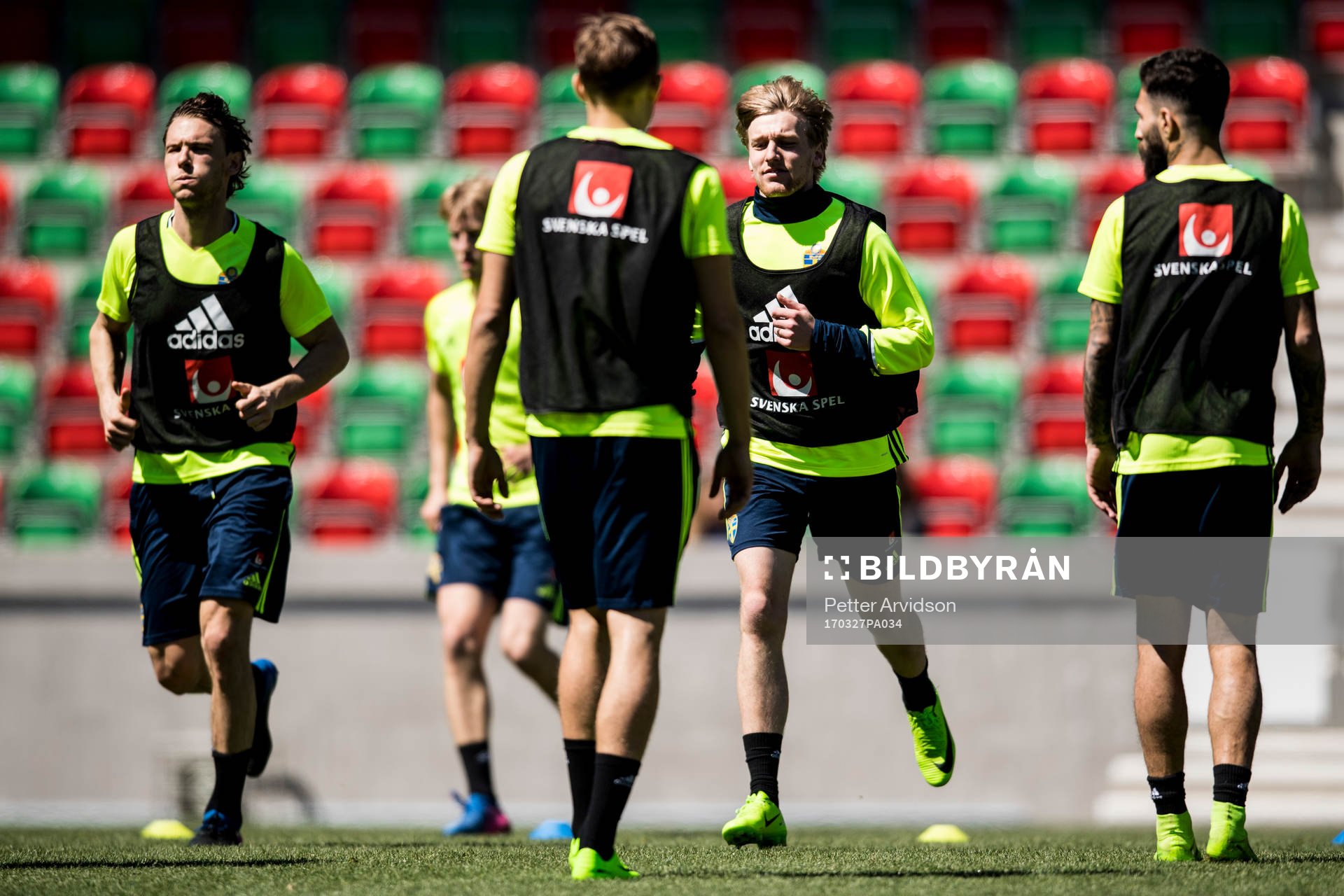 Sveriges Albin Ekdal och Emil Forsberg