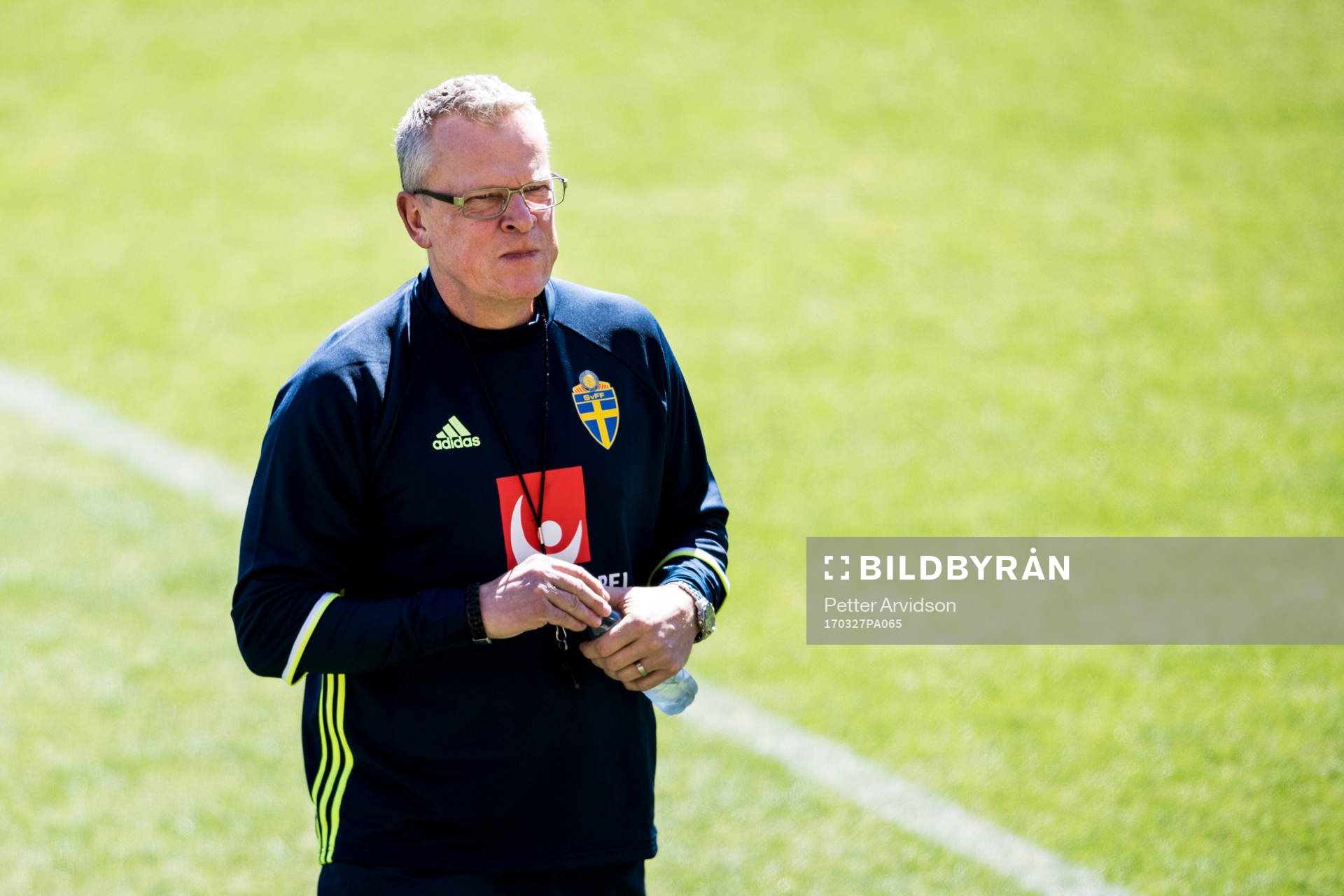 Sveriges förbundskapten Janne Andersson
