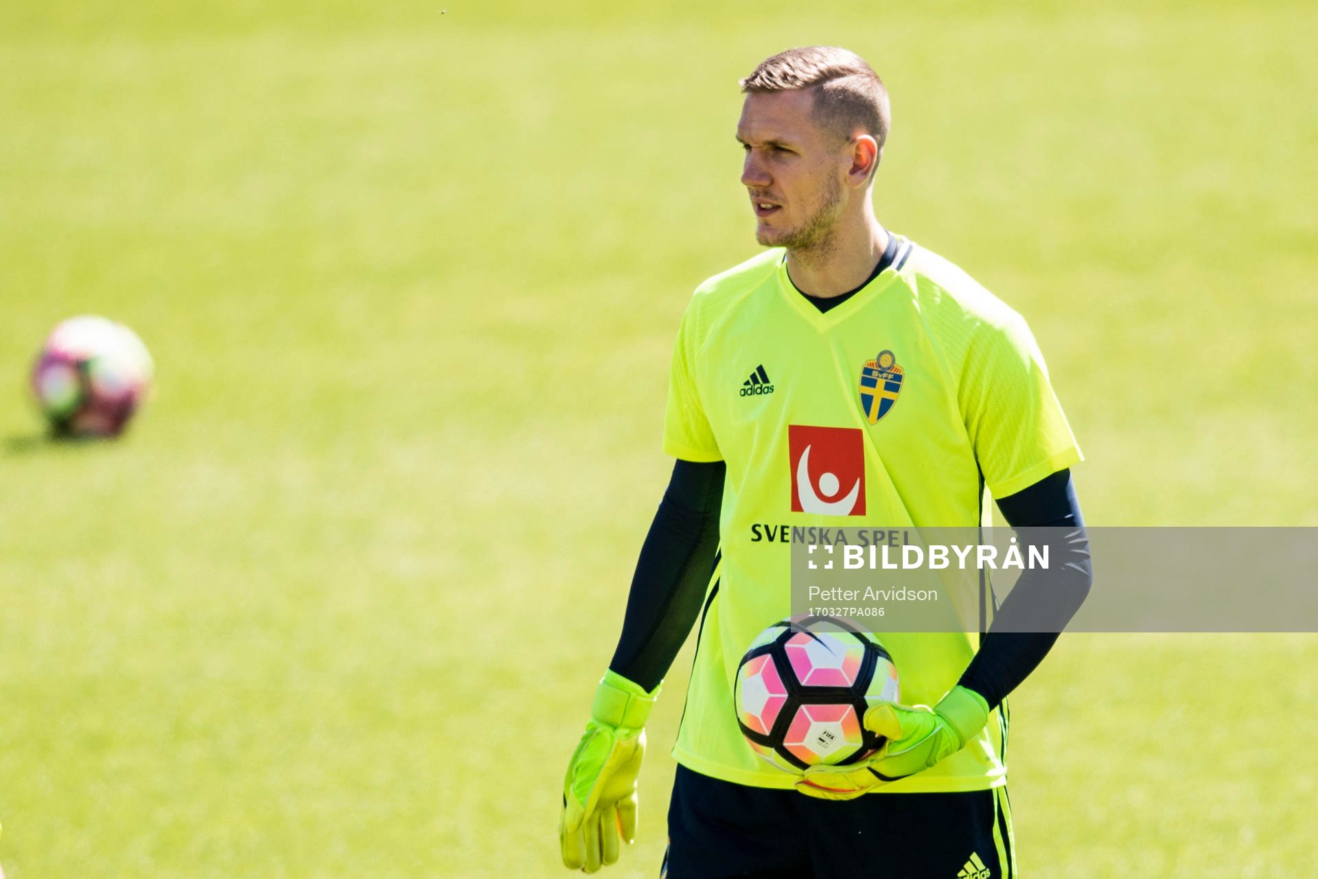 Sveriges målvakt Robin Olsen