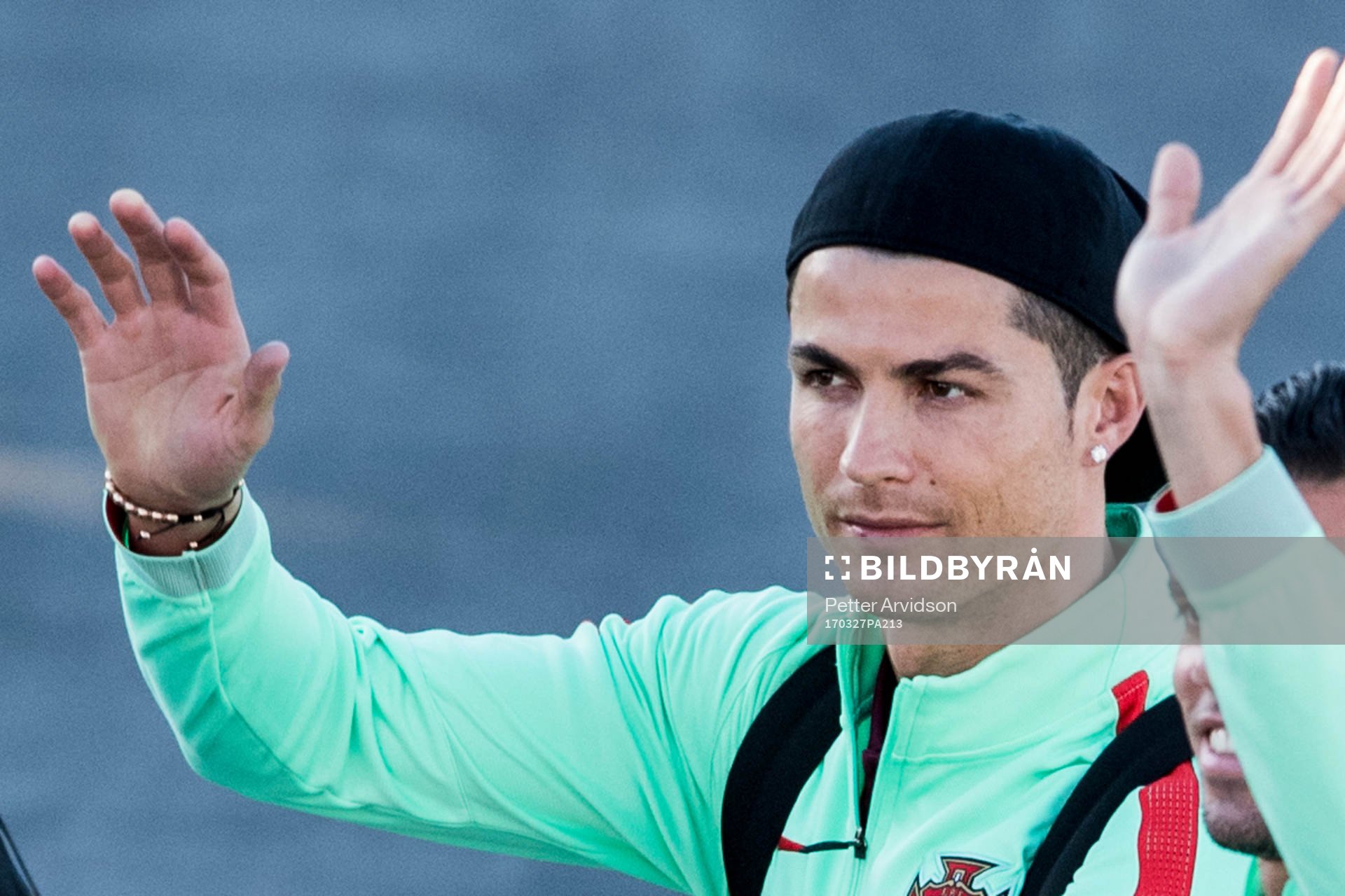 Portugals Cristiano Ronaldo när portugisiska landslaget i