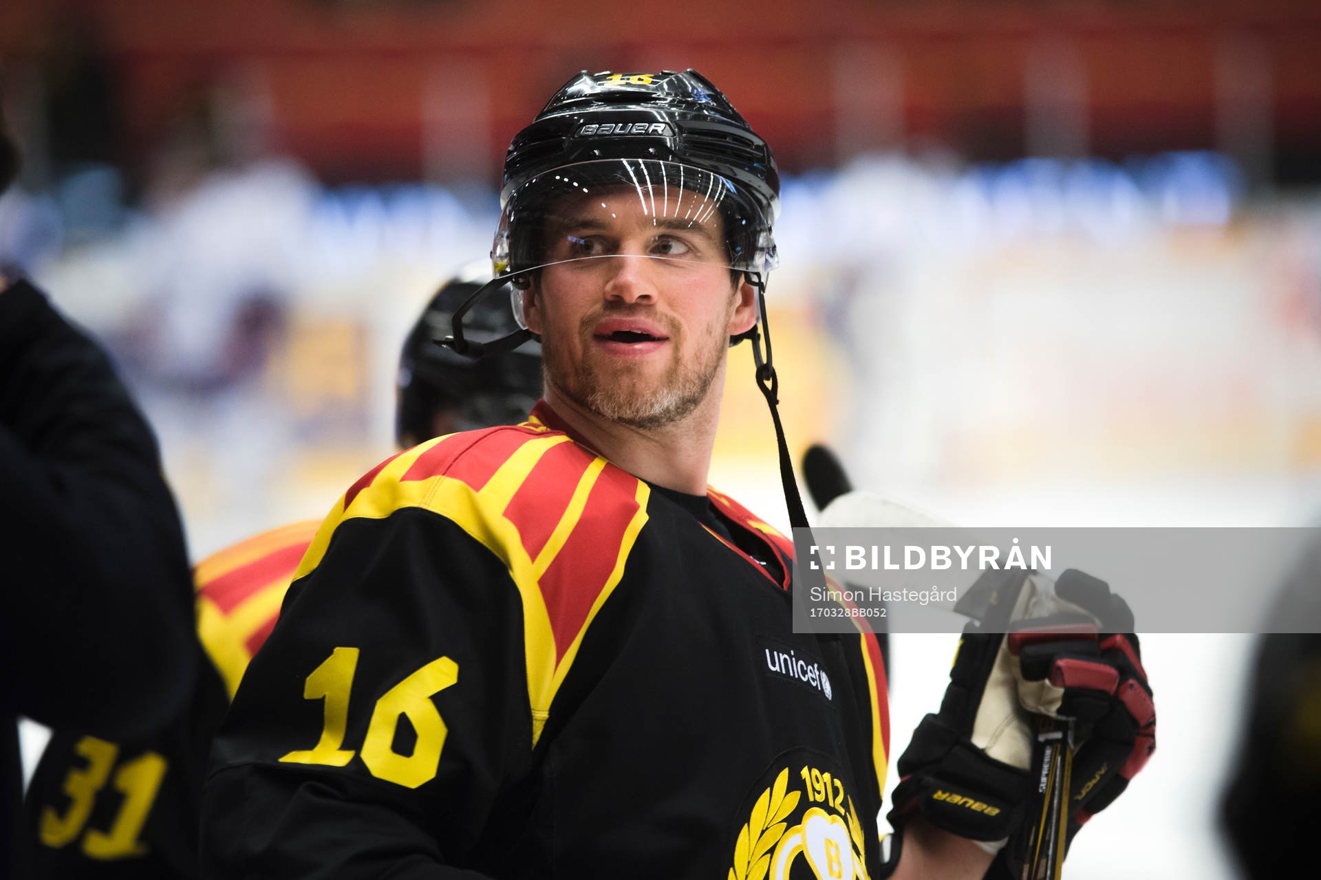Brynäs Daniel Paille före kvartsfinal 6 i SM-slutspelet i