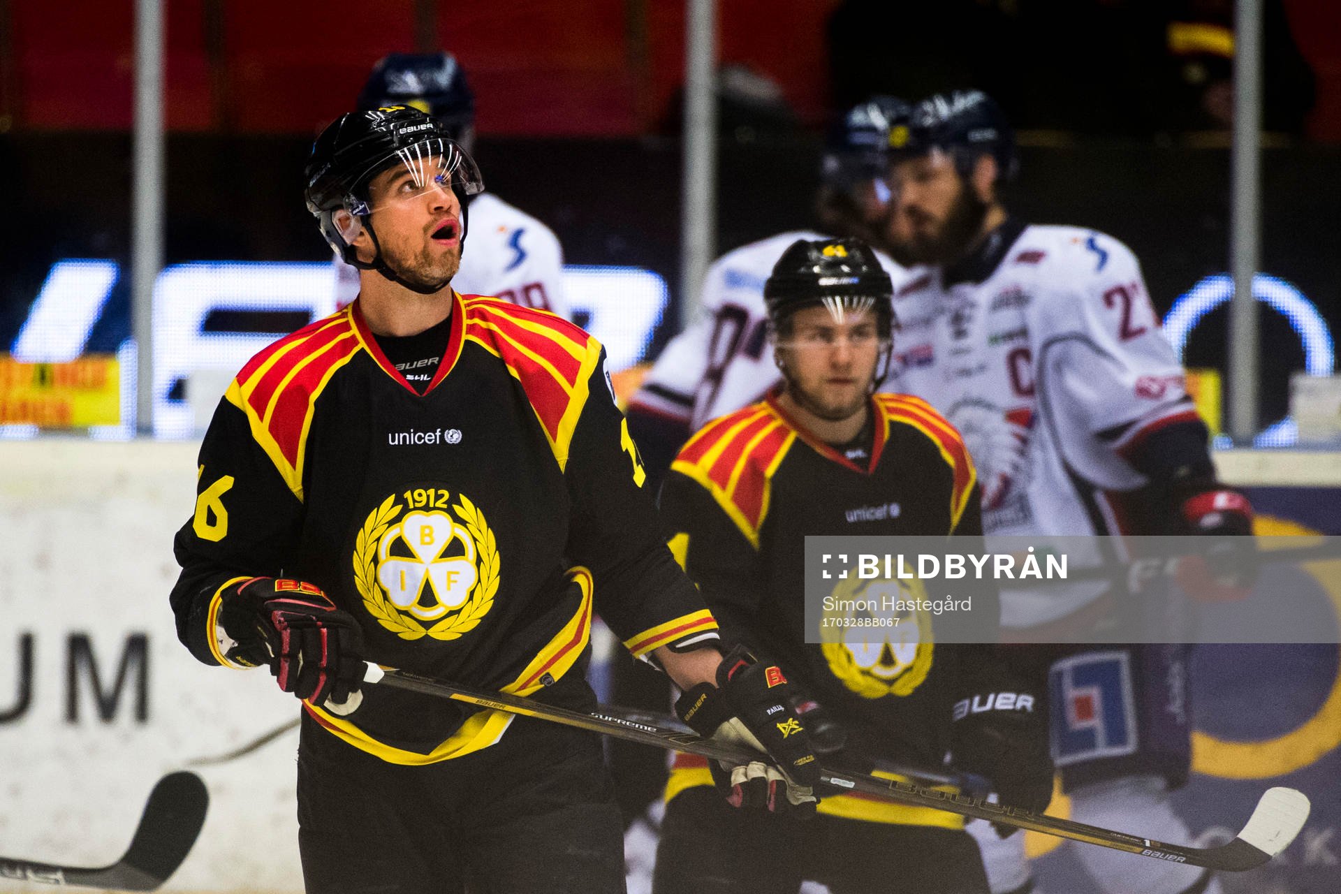 Brynäs Daniel Paille och Juuso Ikonen