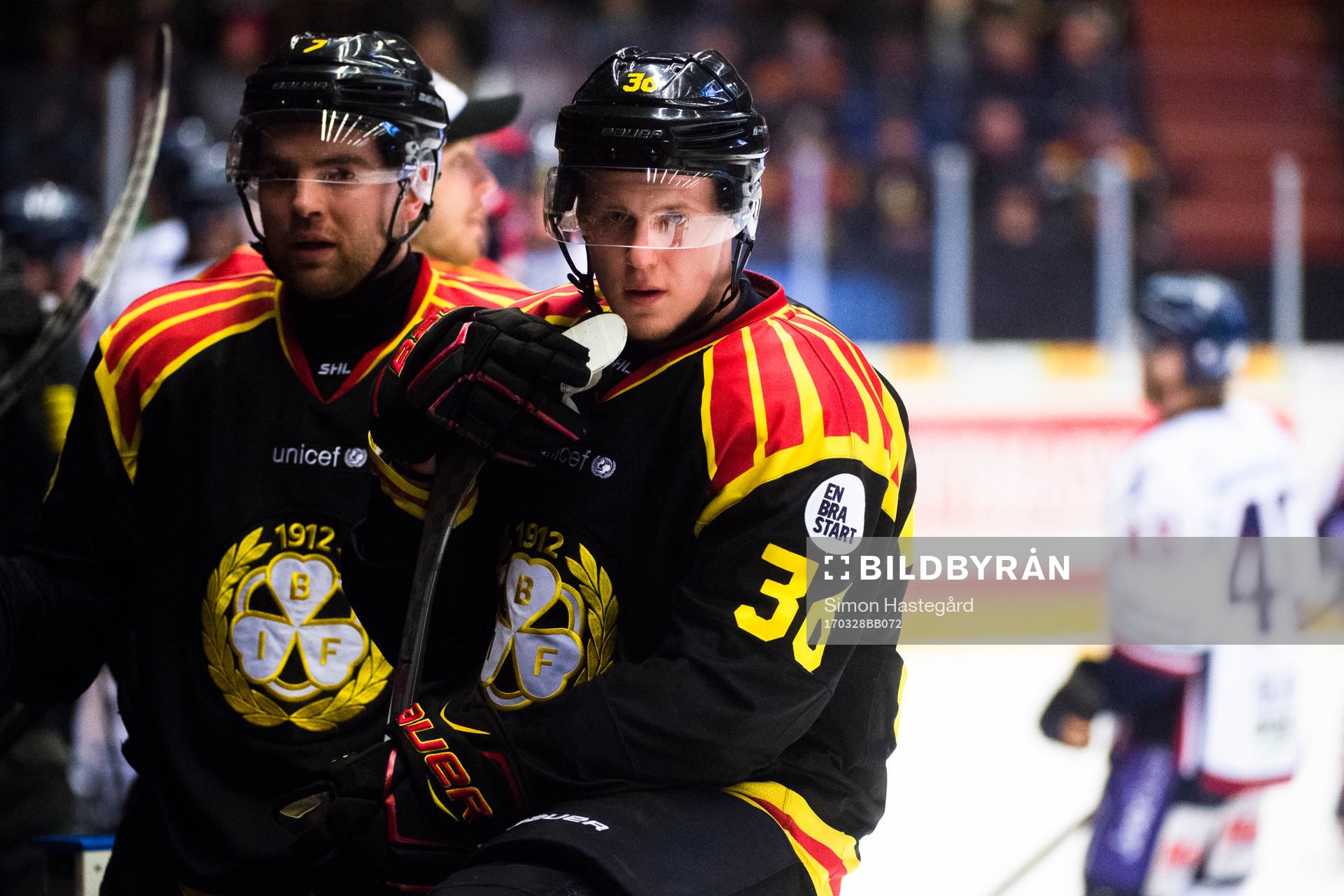Brynäs Ponthus Westerholm och Linus Ölund