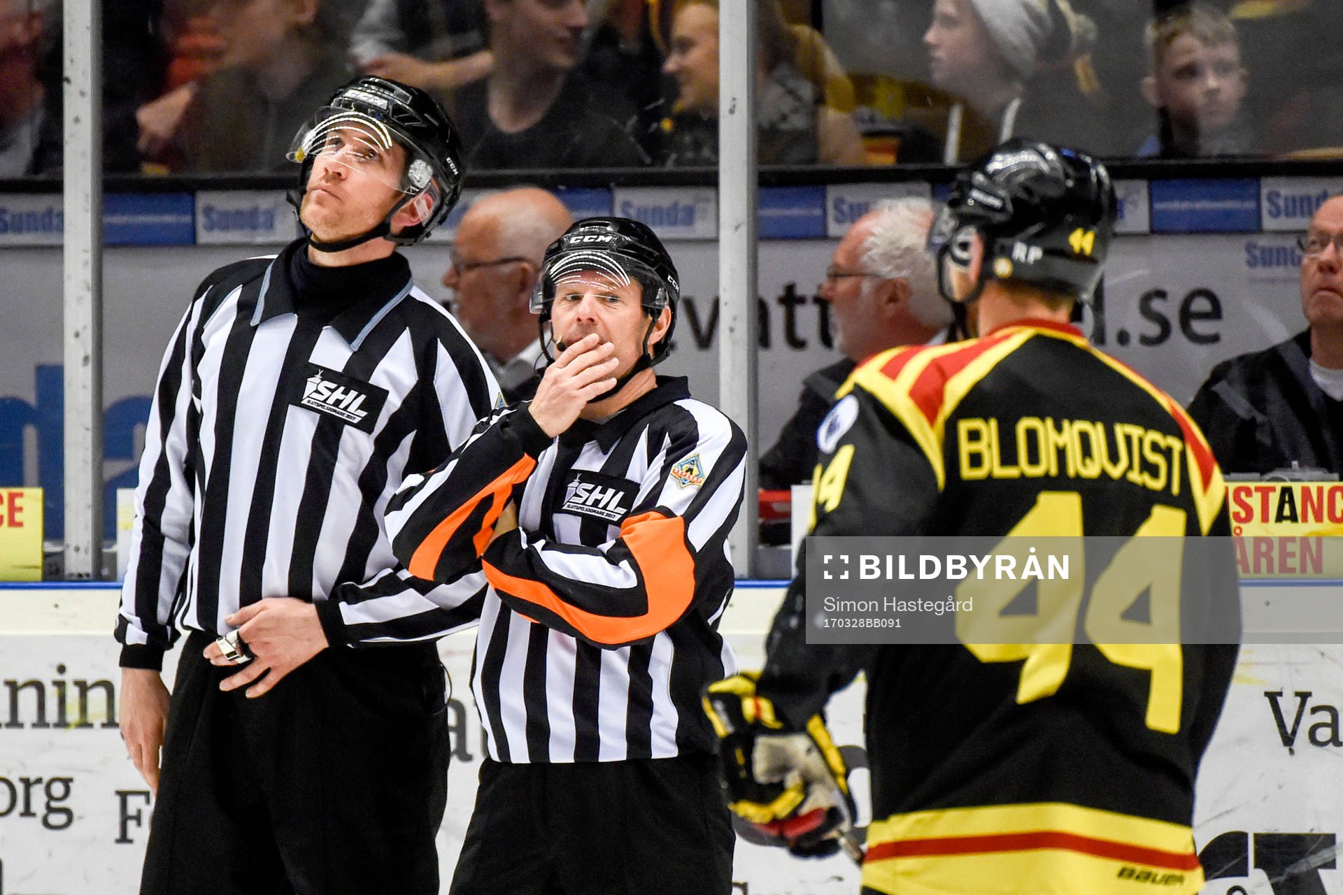 Domare Wolmer Edqvist granskar en situation