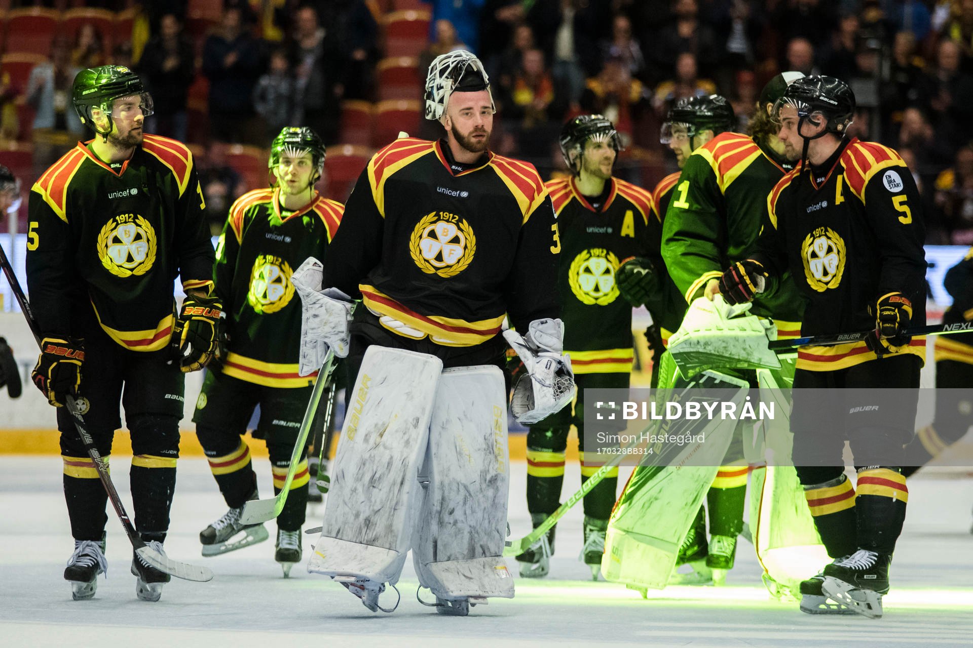 Brynäs målvakt David Rautio