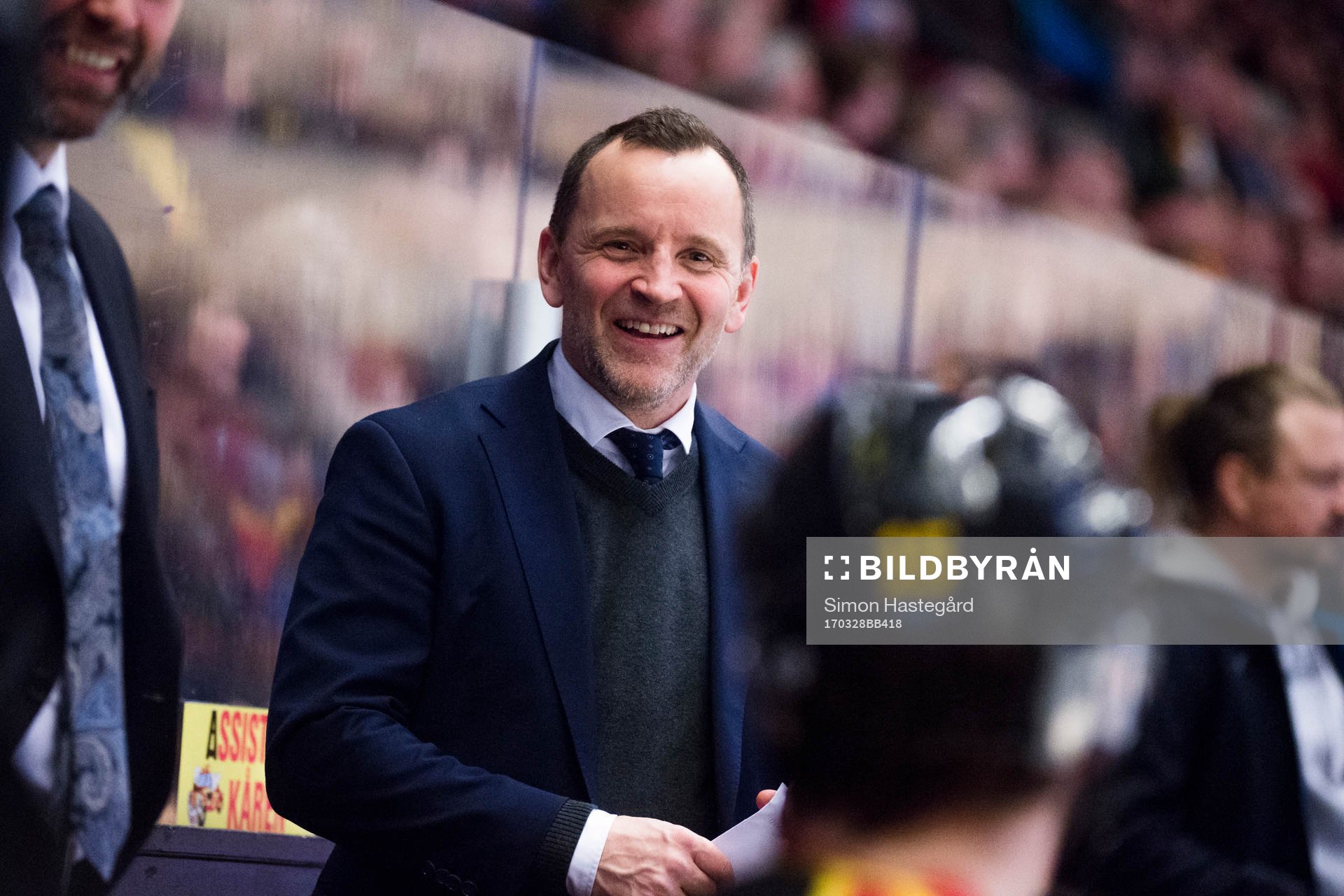 Brynäs tränare Thomas Berglund