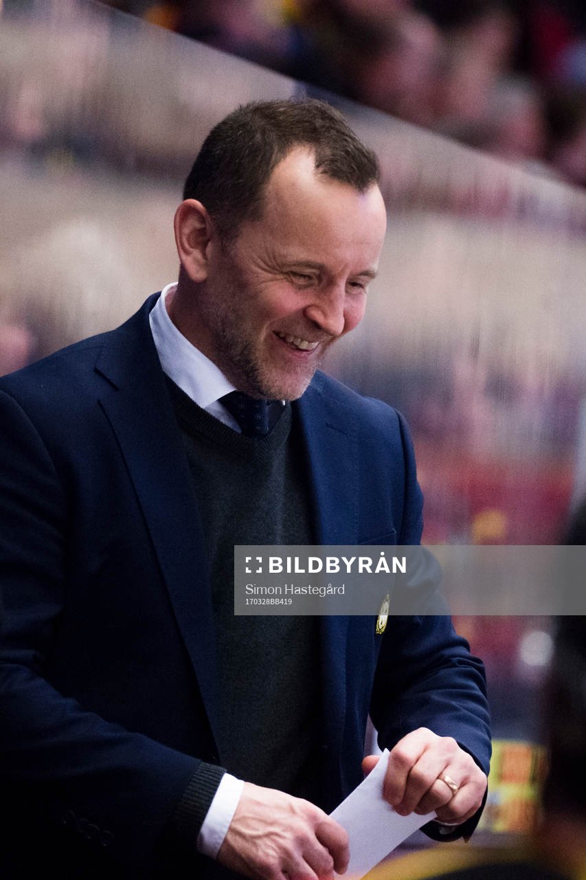 Brynäs tränare Thomas Berglund