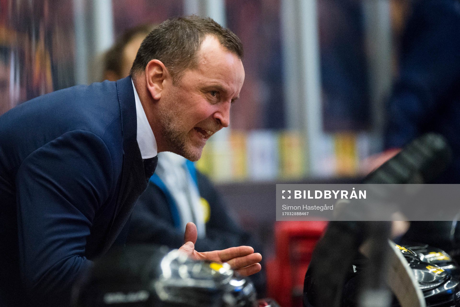 Brynäs tränare Thomas Berglund