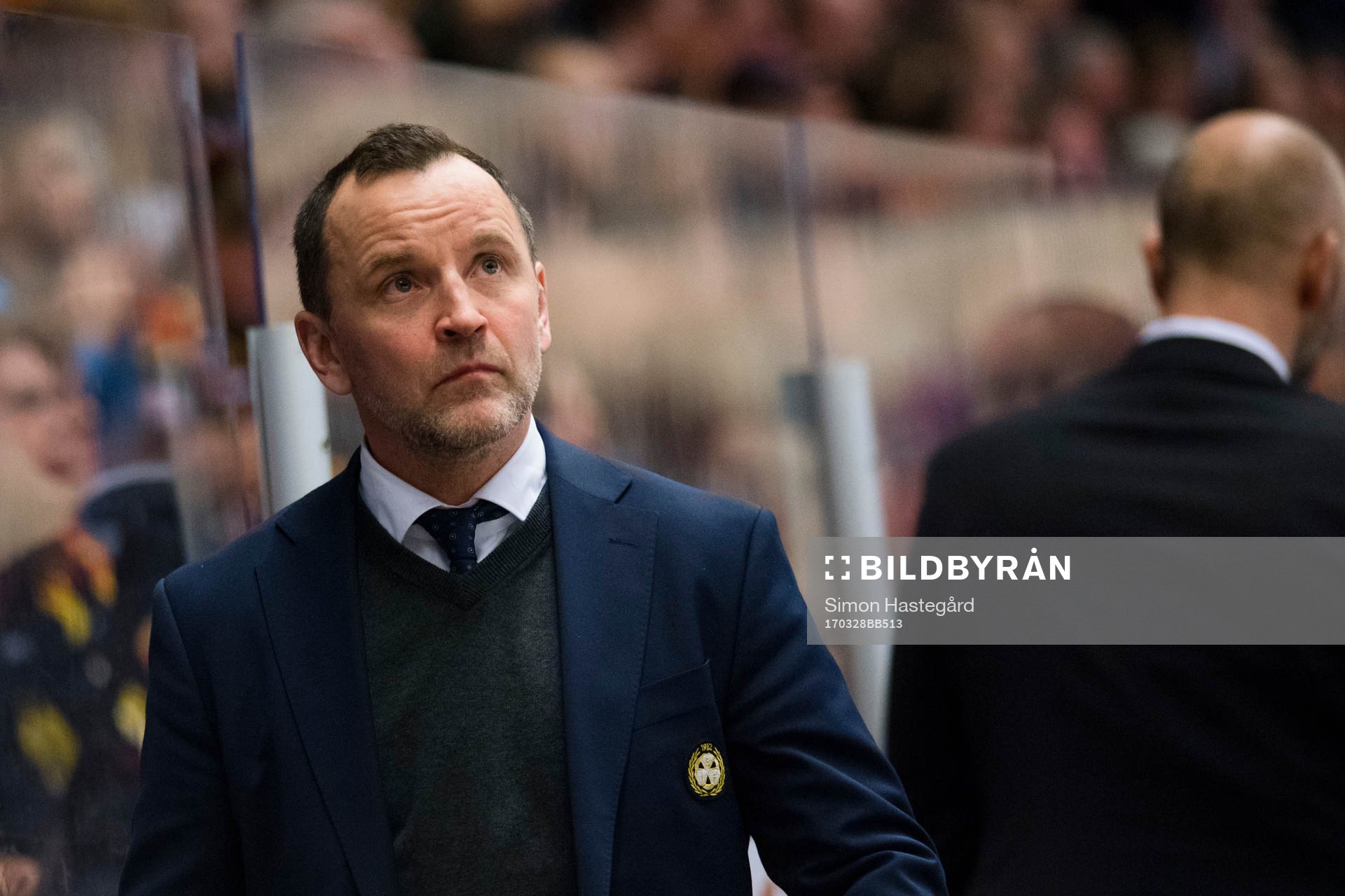 Brynäs tränare Thomas Berglund