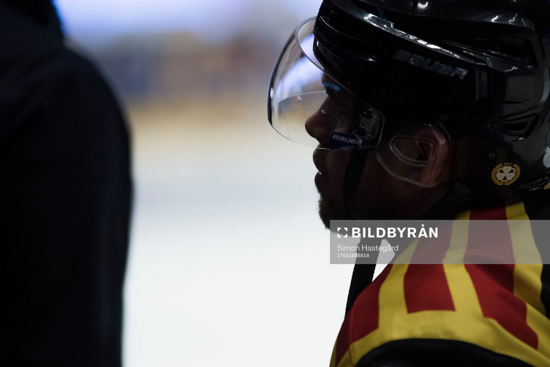 Brynäs Daniel Paille före kvartsfinal 6 i SM-slutspelet i