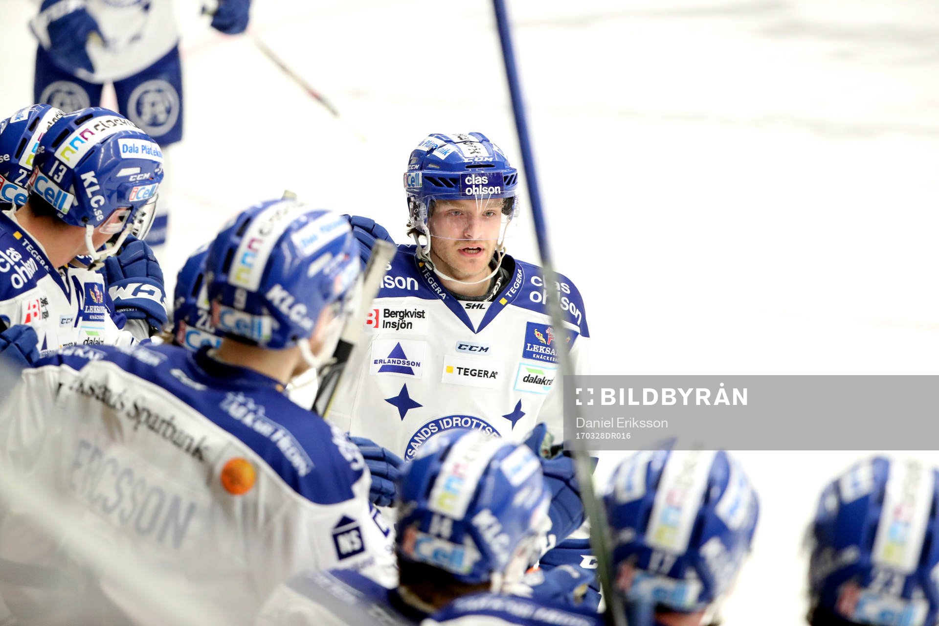 Leksands Johan Olofsson jublar