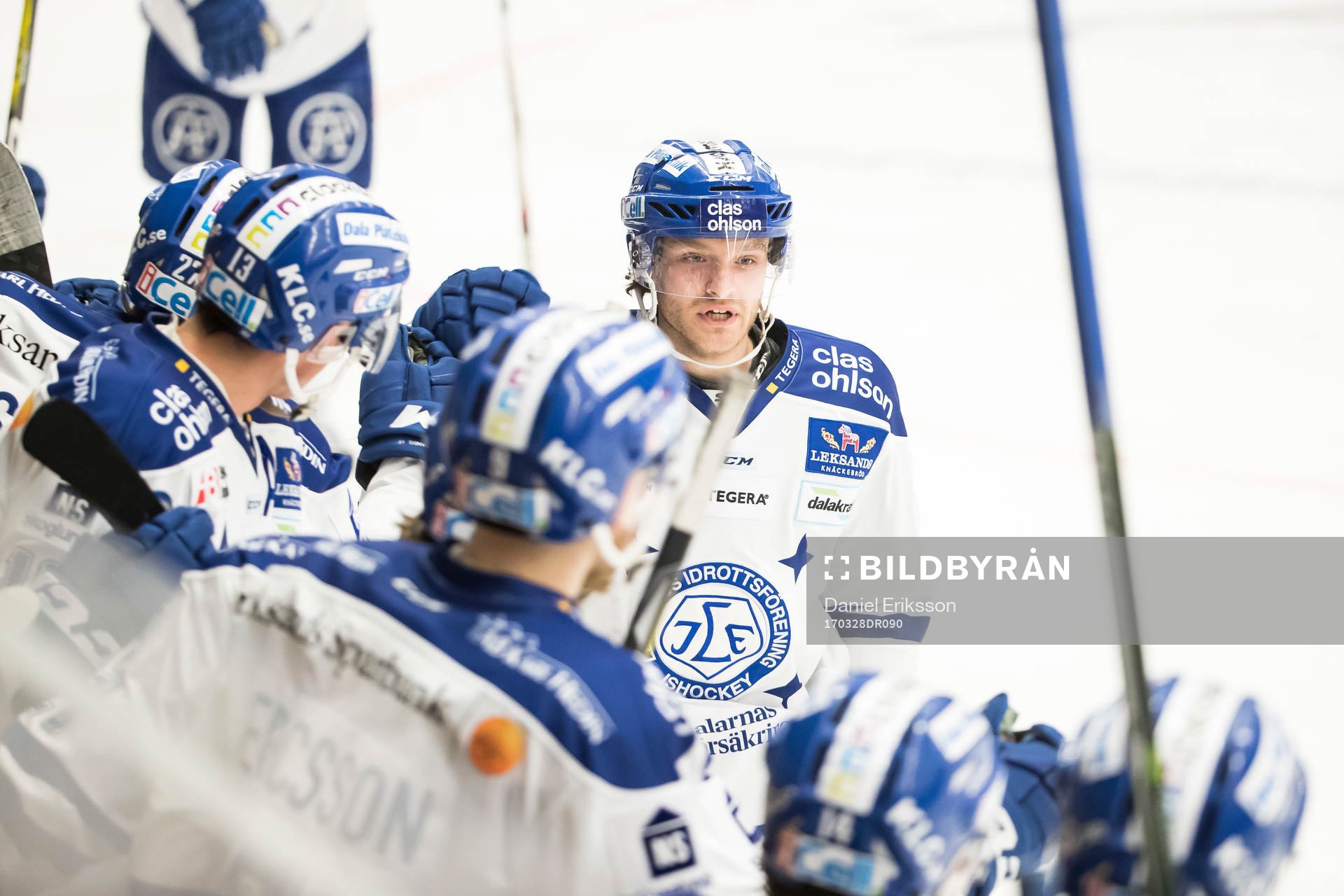 Leksands Johan Olofsson jublar