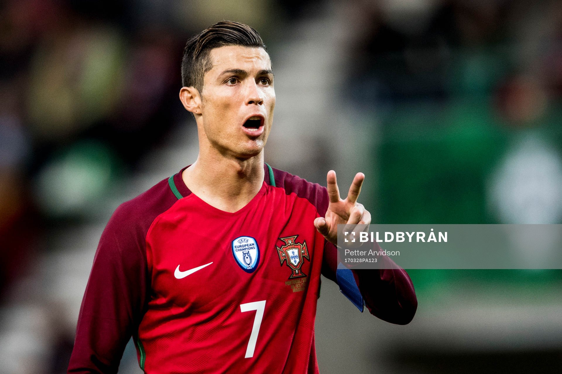 Portugals Cristiano Ronaldo