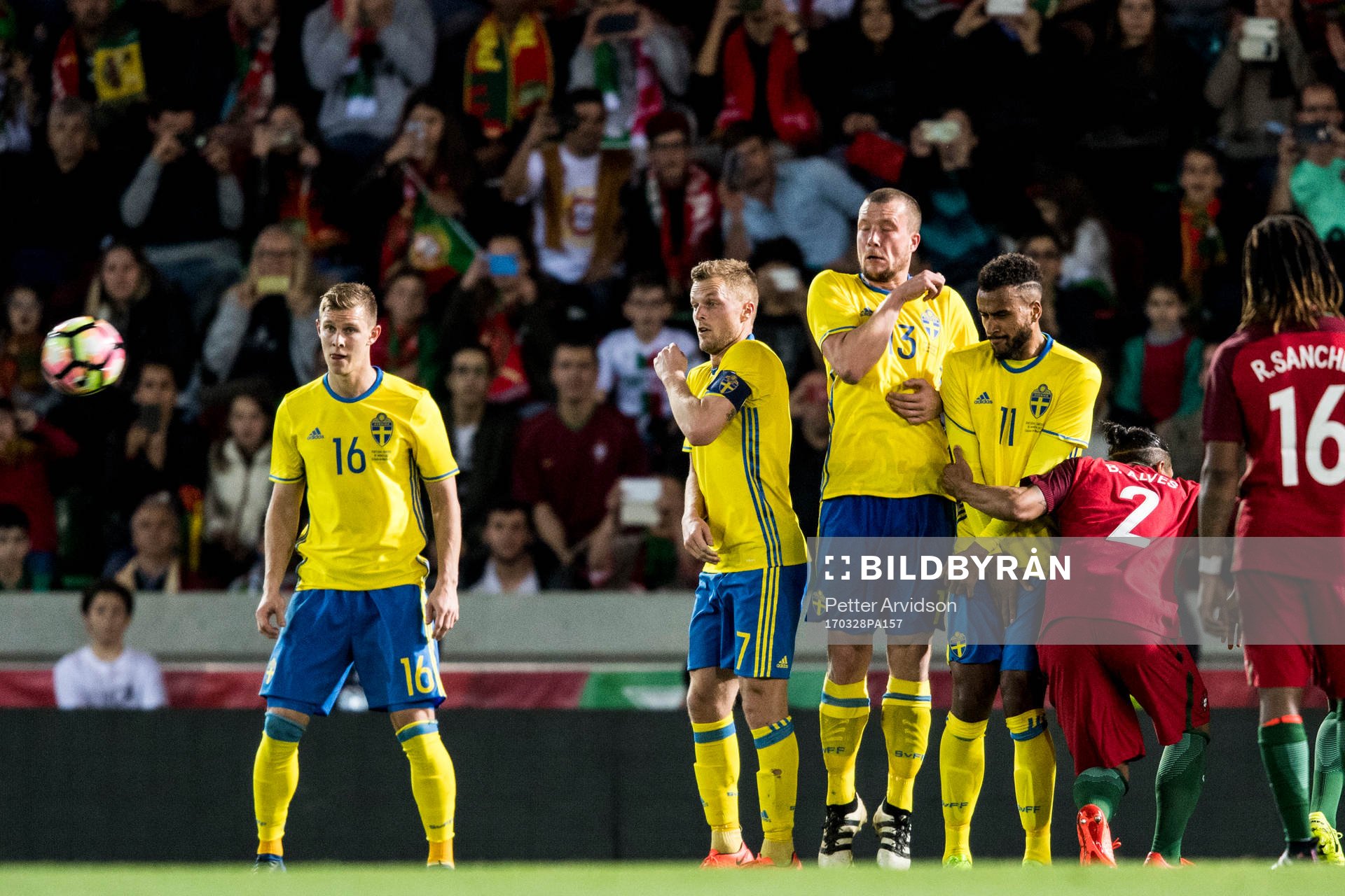 Sveriges Emil Krafth, Sebastian Larsson, Jakob Johansson