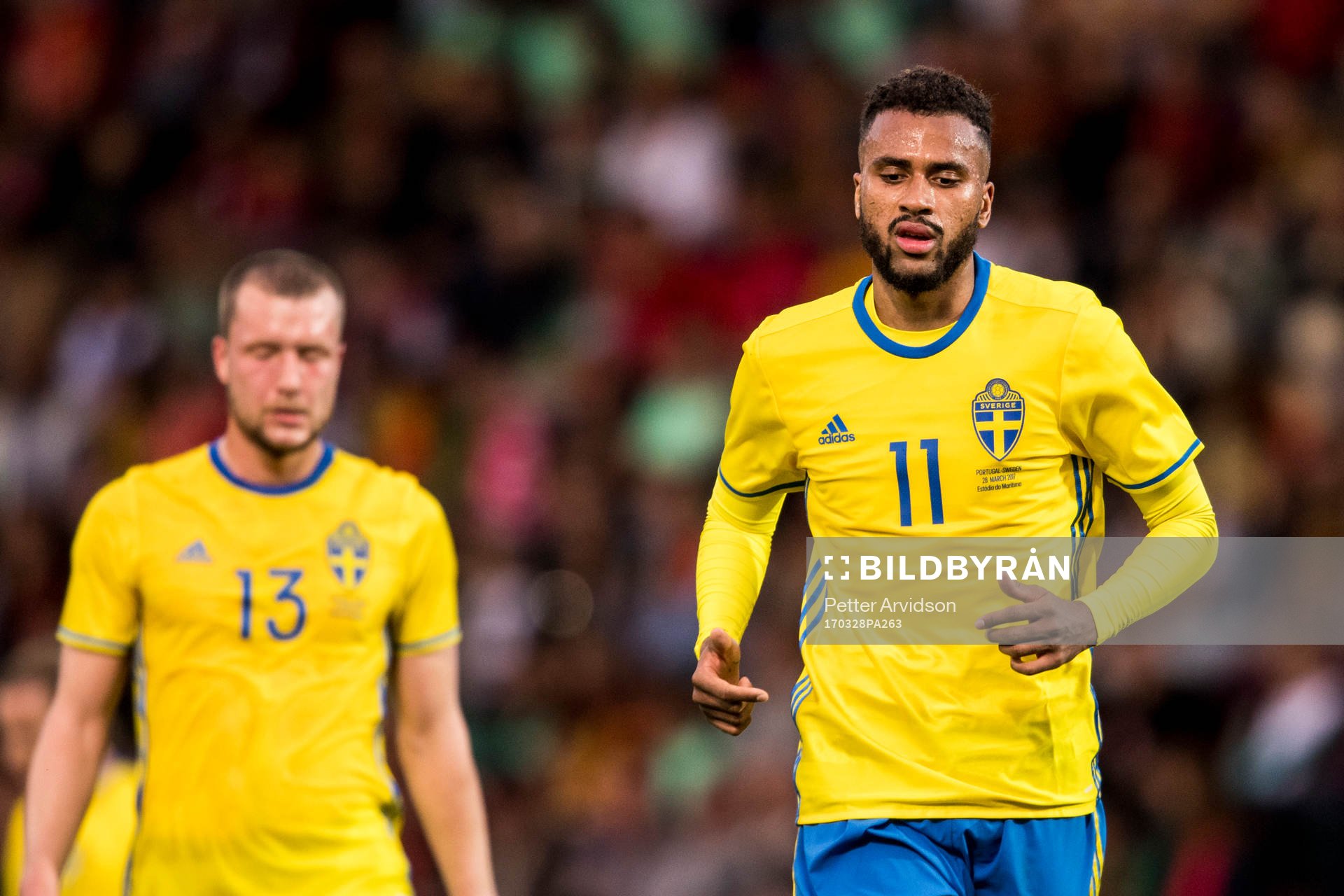 Sveriges Isaac Kiese Thelin