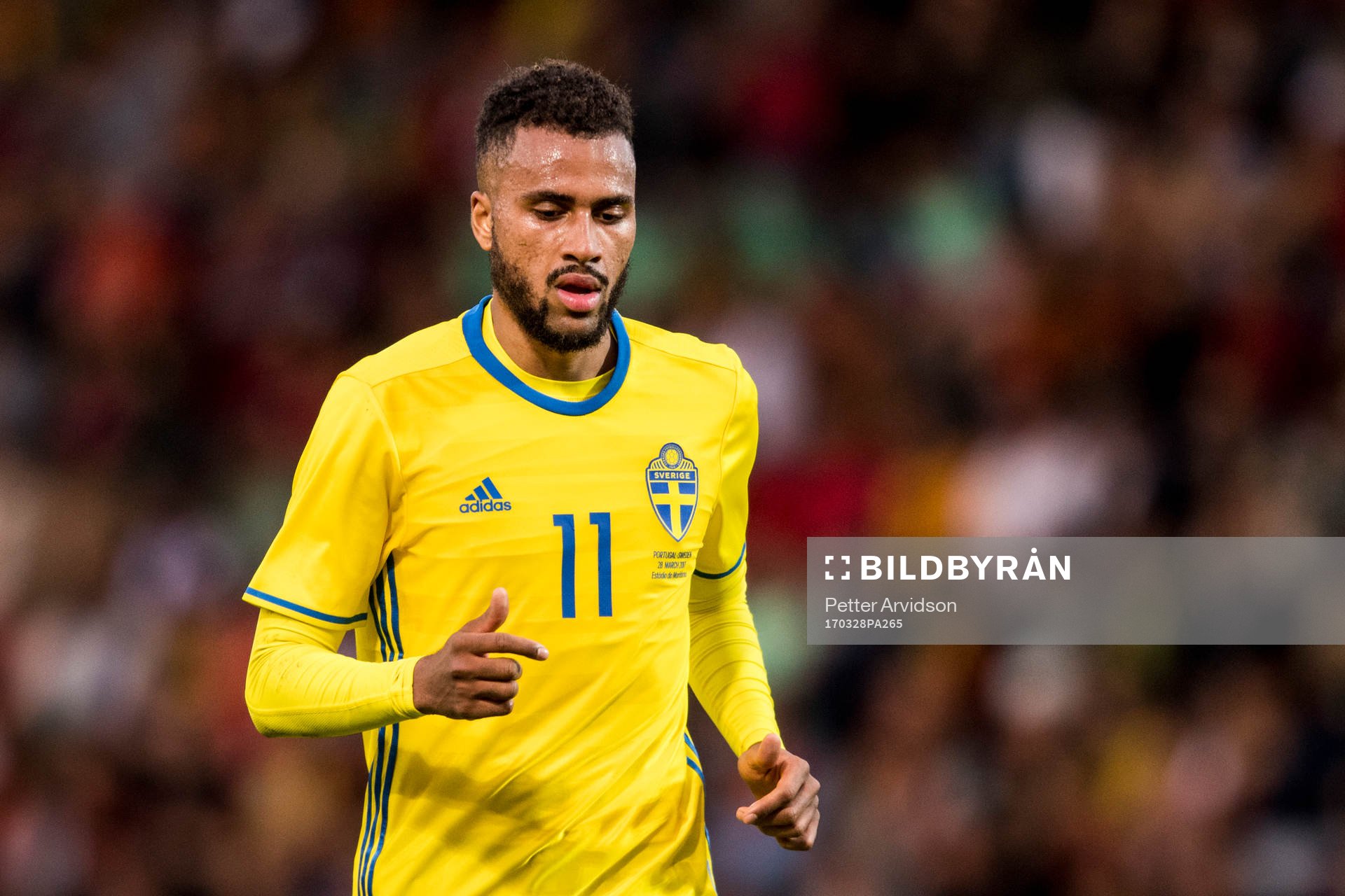 Sveriges Isaac Kiese Thelin