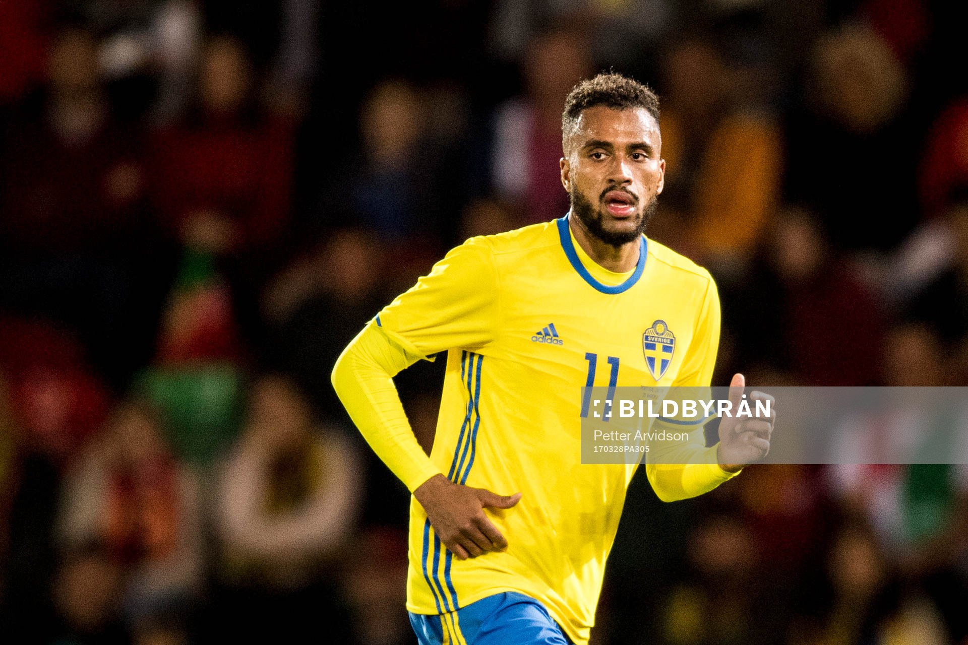Sveriges Isaac Kiese Thelin