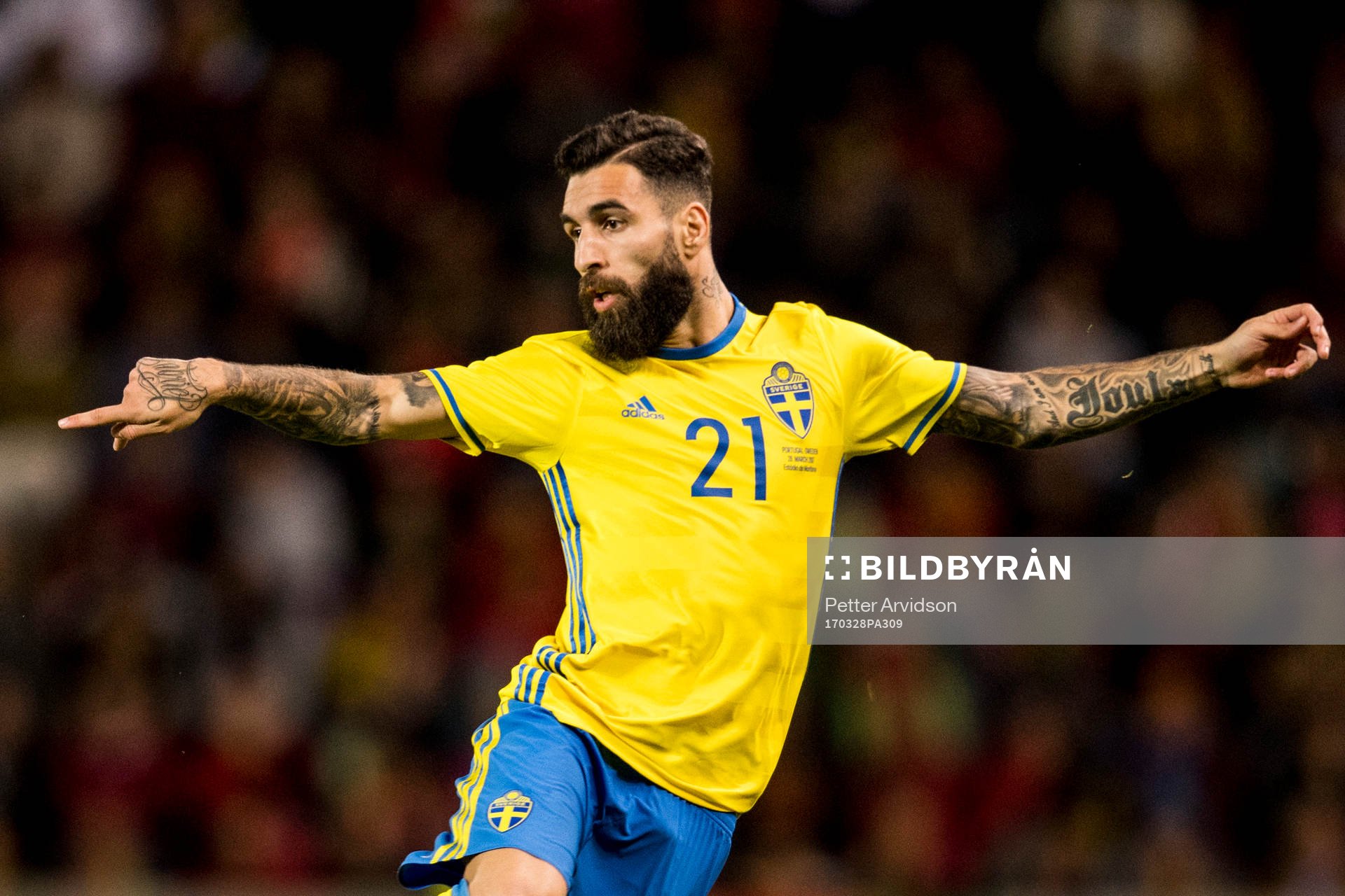 Sveriges Jimmy Durmaz
