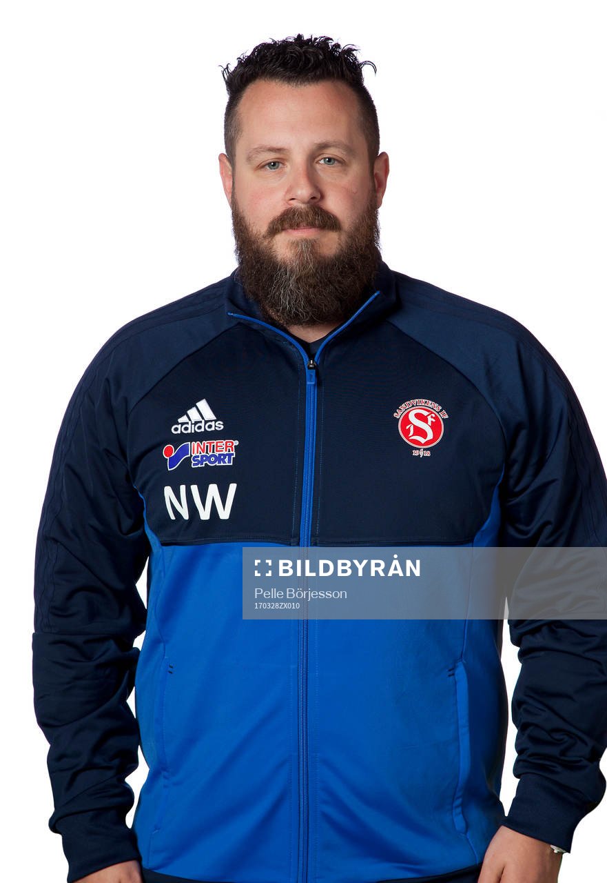 Sandvikens fys. tränare Niklas Wallgren
