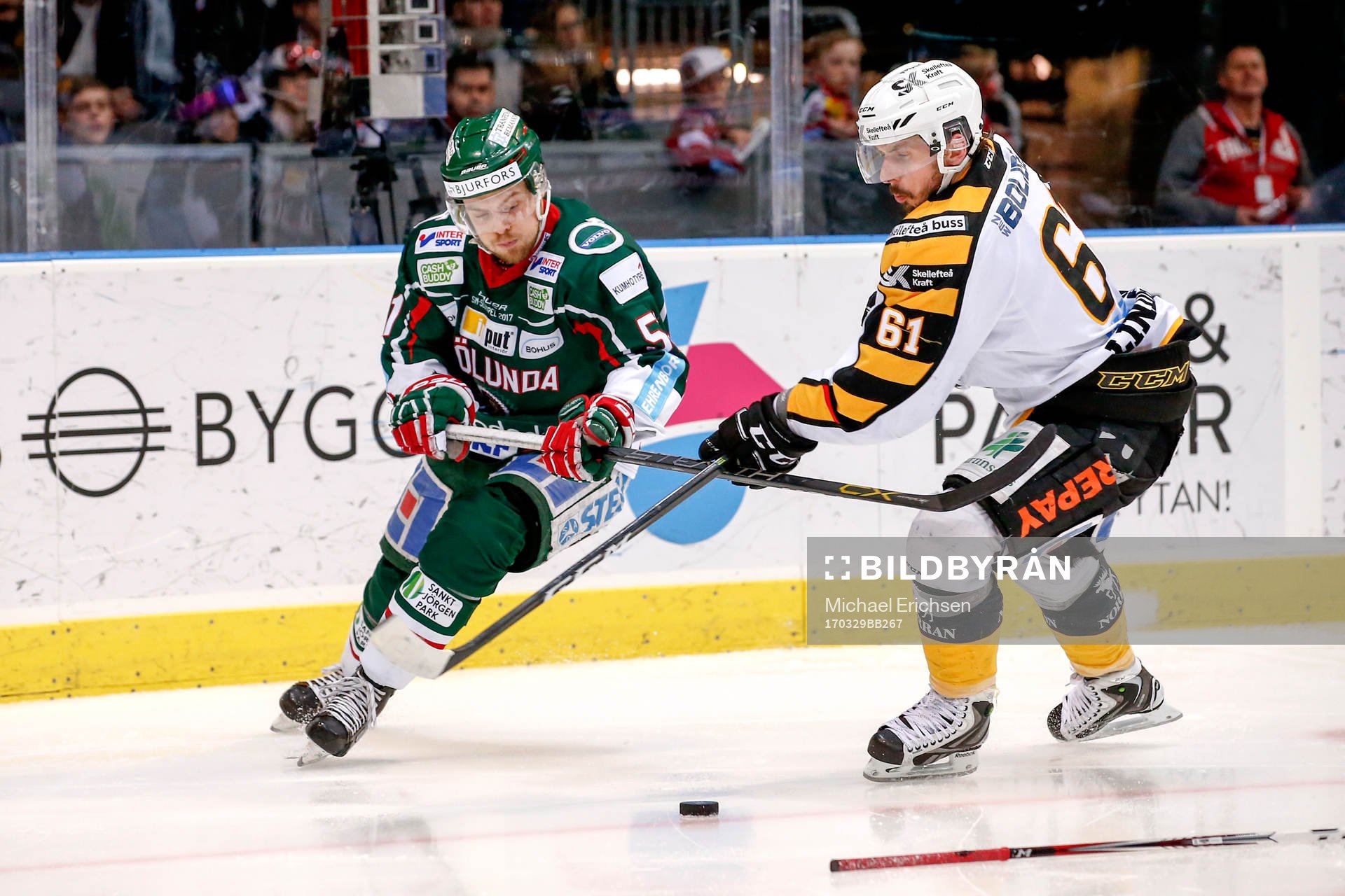 Frölundas Mats Rosseli Olsen och Skellefteås Fredrik