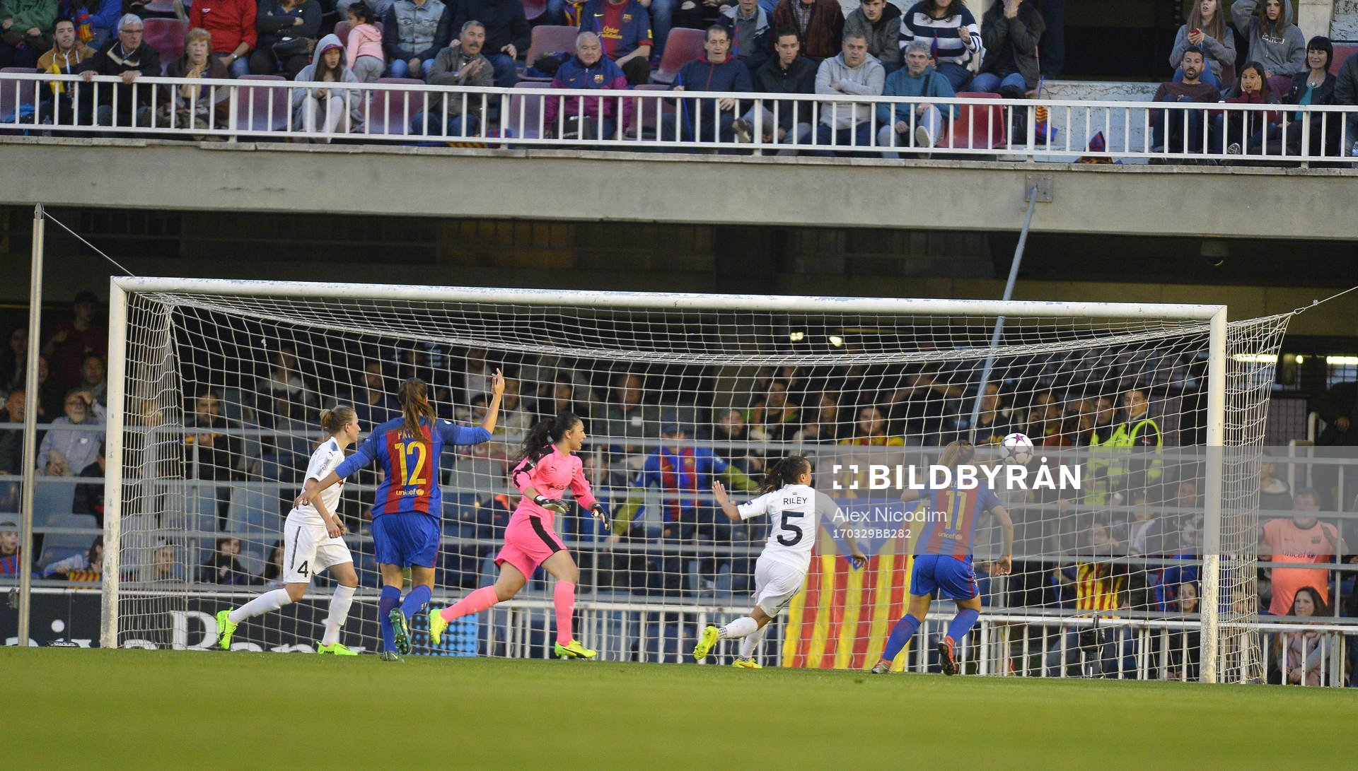 Barcelonas Jennifer Hermoso gör 1-0