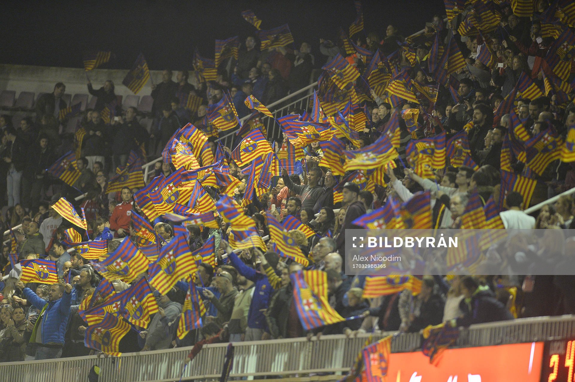 Barcelonas fans