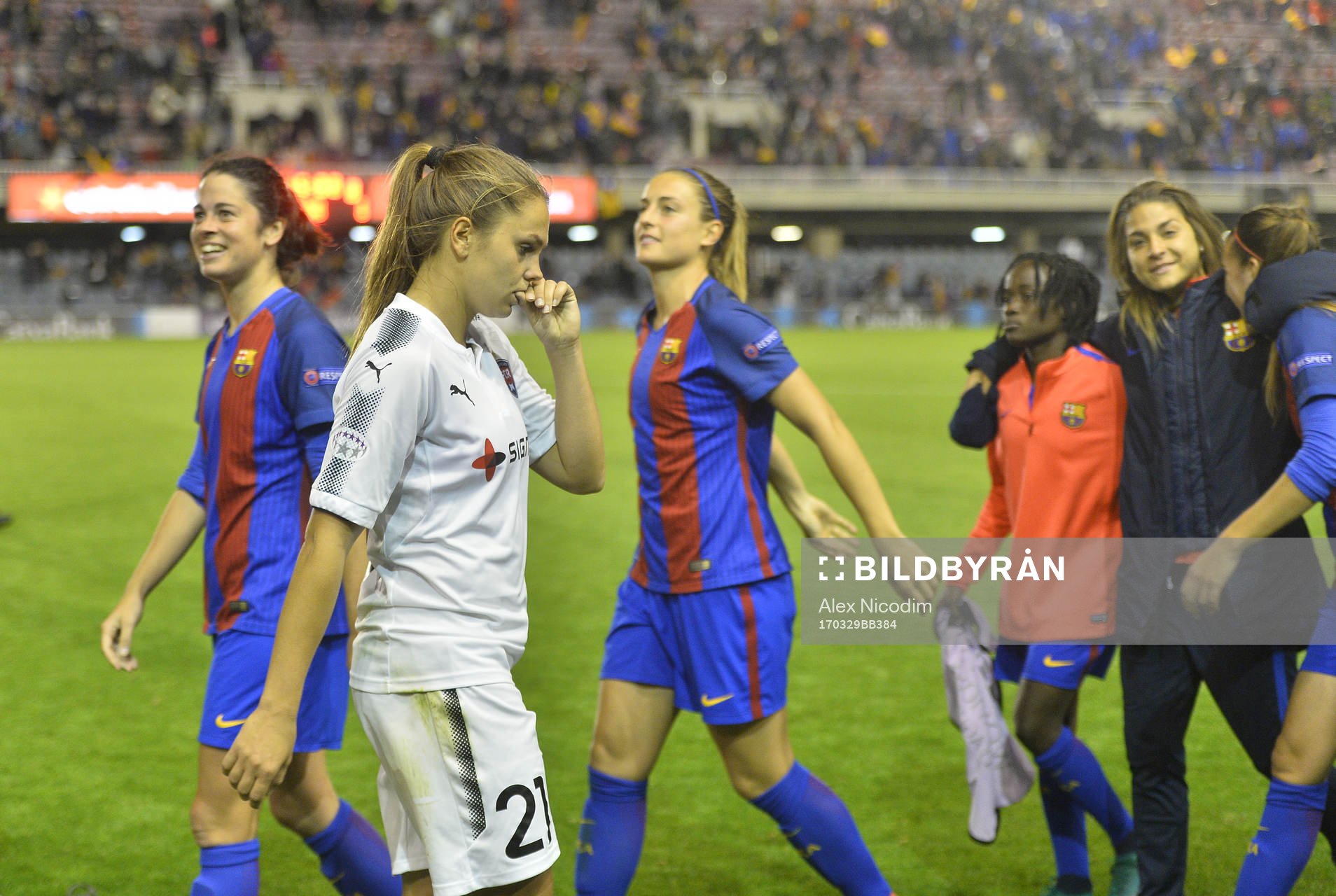 Rosengårds Lieke Martens deppar