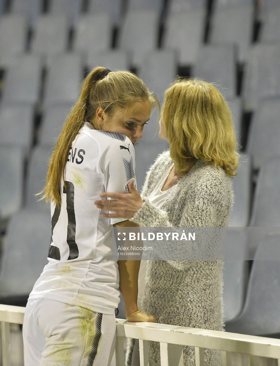 Rosengårds Lieke Martens deppar