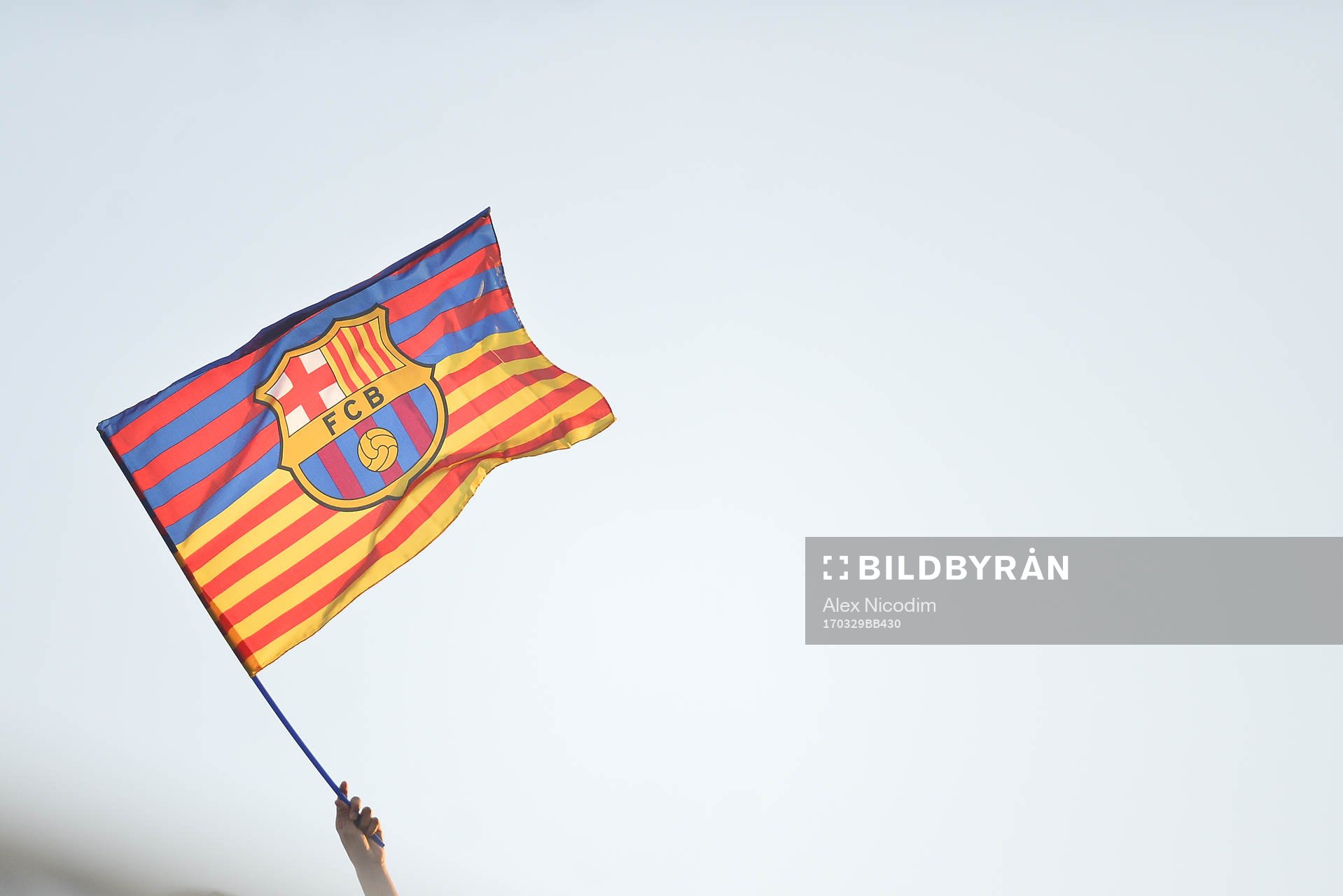 Barcelona flagga