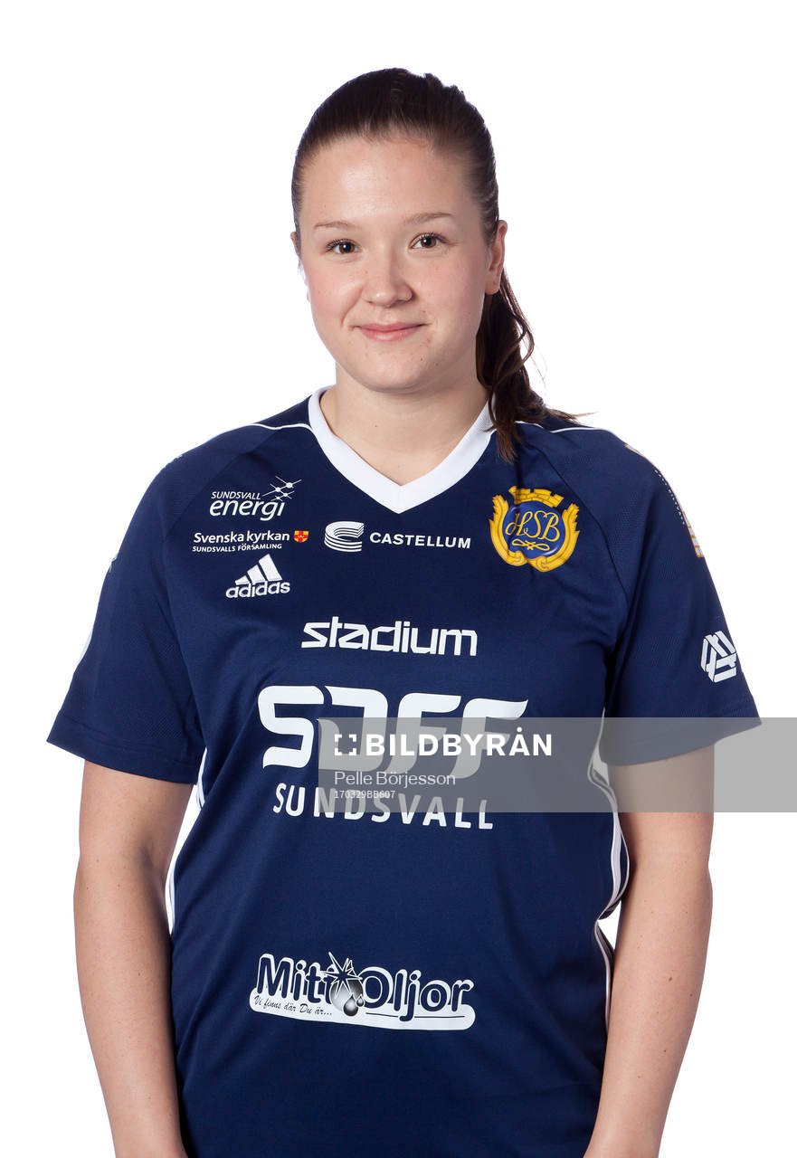 Sundsvalls Amanda Hamrin poserar för ett porträtt den 29 mars 2017 i Sundsvall.