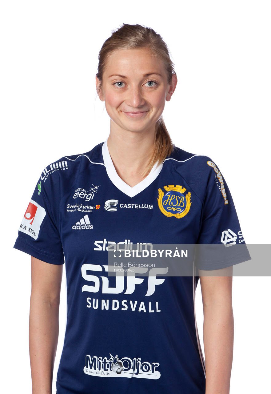 Sundsvalls Sandra Sandberg poserar för ett porträtt den 29 mars 2017 i Sundsvall.