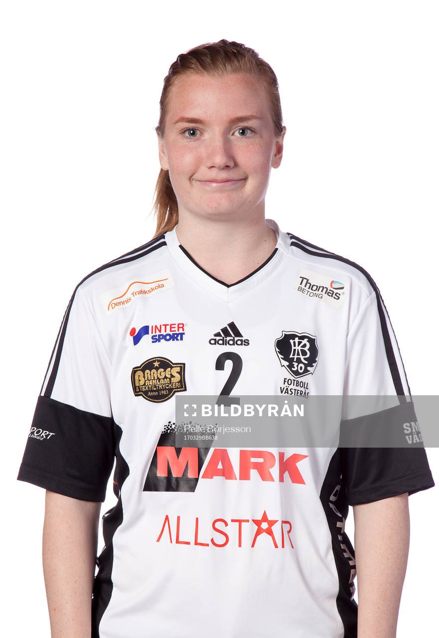 Västerås Hannah Claesson poserar för ett porträtt den 29 mars 2017 i Västerås.